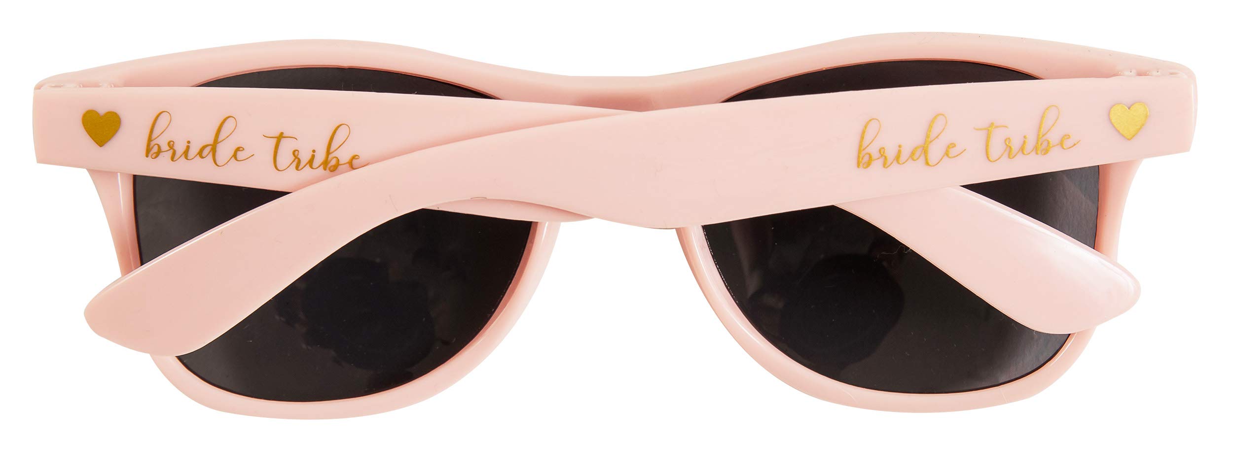 Bachelorette Party Sunglasses for Bride & Bridesmaids - Partay Shenanigans Bride Tribe Shades (1 Bride + 9 Bridesmaids) - Perfect for Wedding Showers, Girls Trips & Bachelorette Getaways
