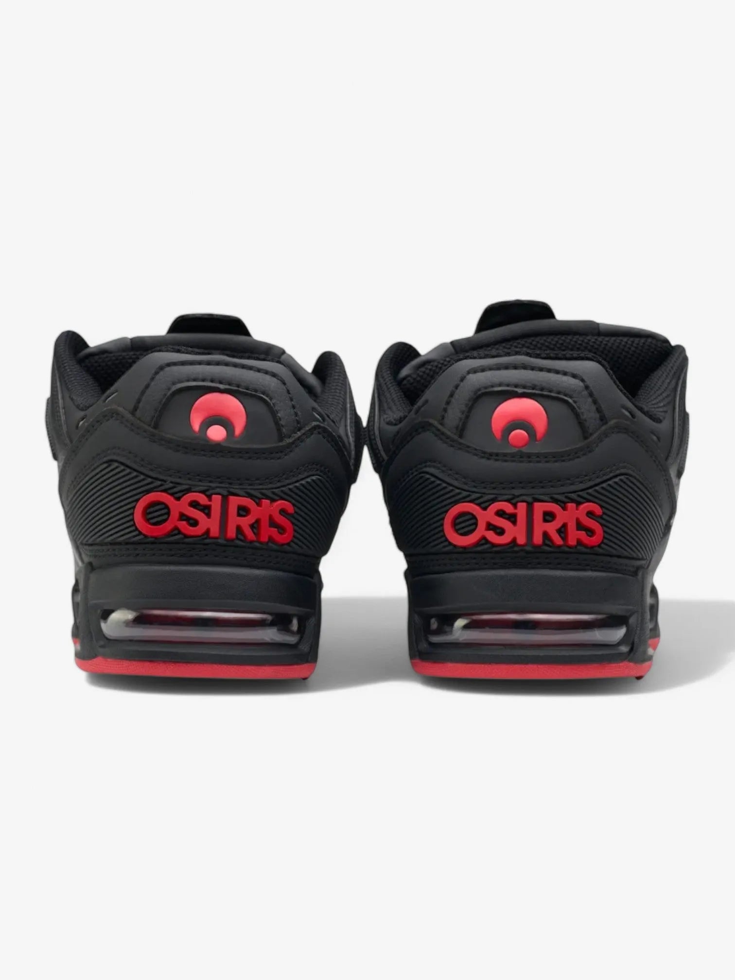Osiris Peril Black Red Skate Shoes - High-Performance Sneakers for Men & Women - Perfect for Skateboarding, Streetwear & Casual Fashion