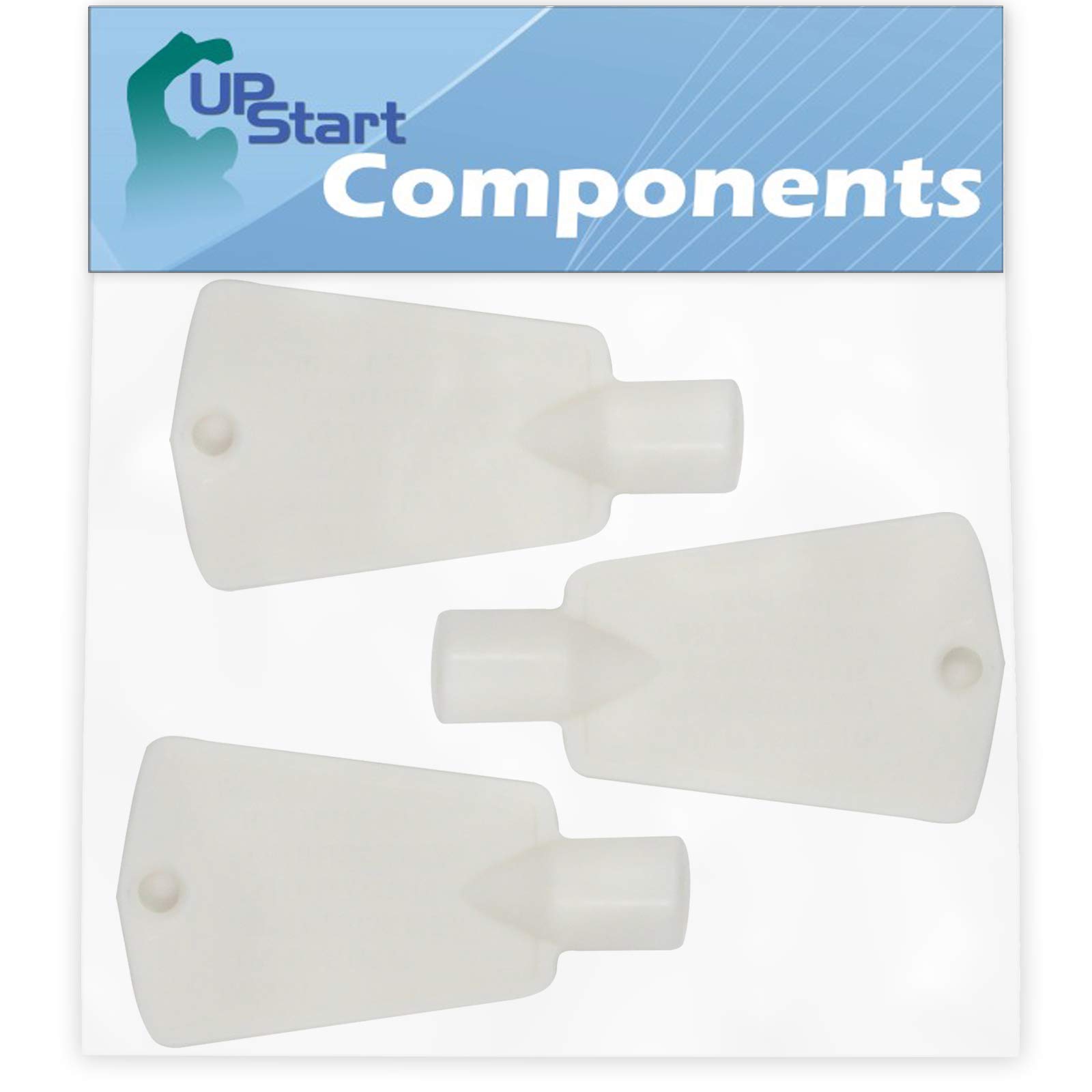 3-Pack Freezer Door Key Replacement for Kenmore/Sears 25314772101 Refrigerator - Compatible with 297147700 Lock Key - UpStart Components Brand - Perfect for Home Kitchen Appliance Repair & Maintenance