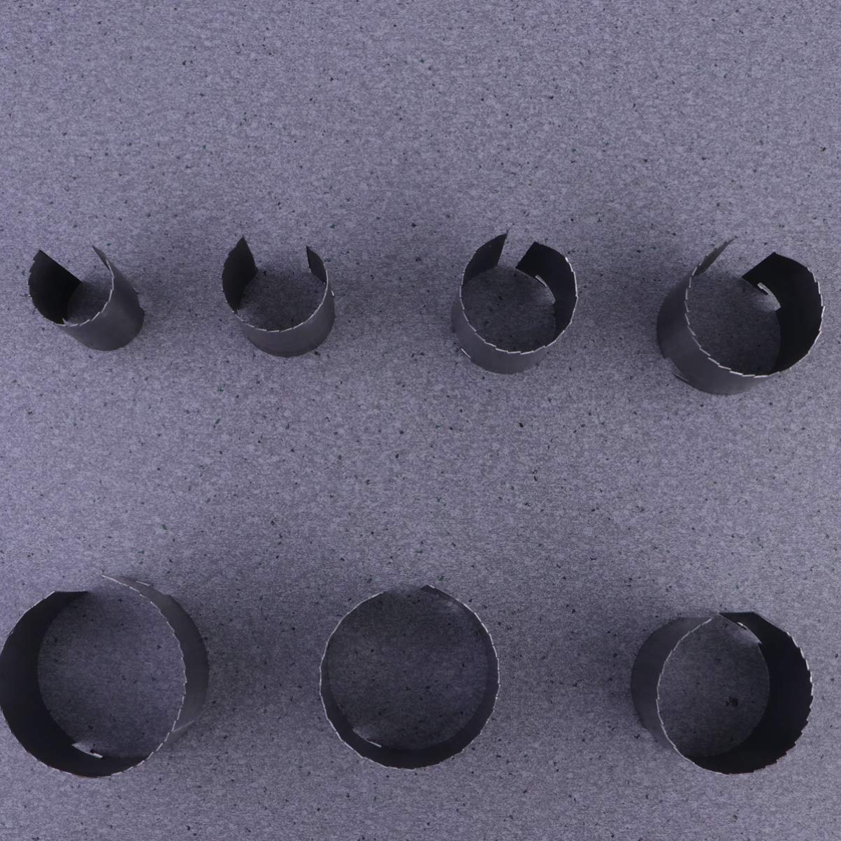 DOITOOL 7-Piece Alloy Drill Bit Set for Woodworking - High-Speed Steel Hole Saw Kit for Carpenters & DIY Wood Crafts - Perfect for Furniture Making, Cabinetry & Home Renovation Projects