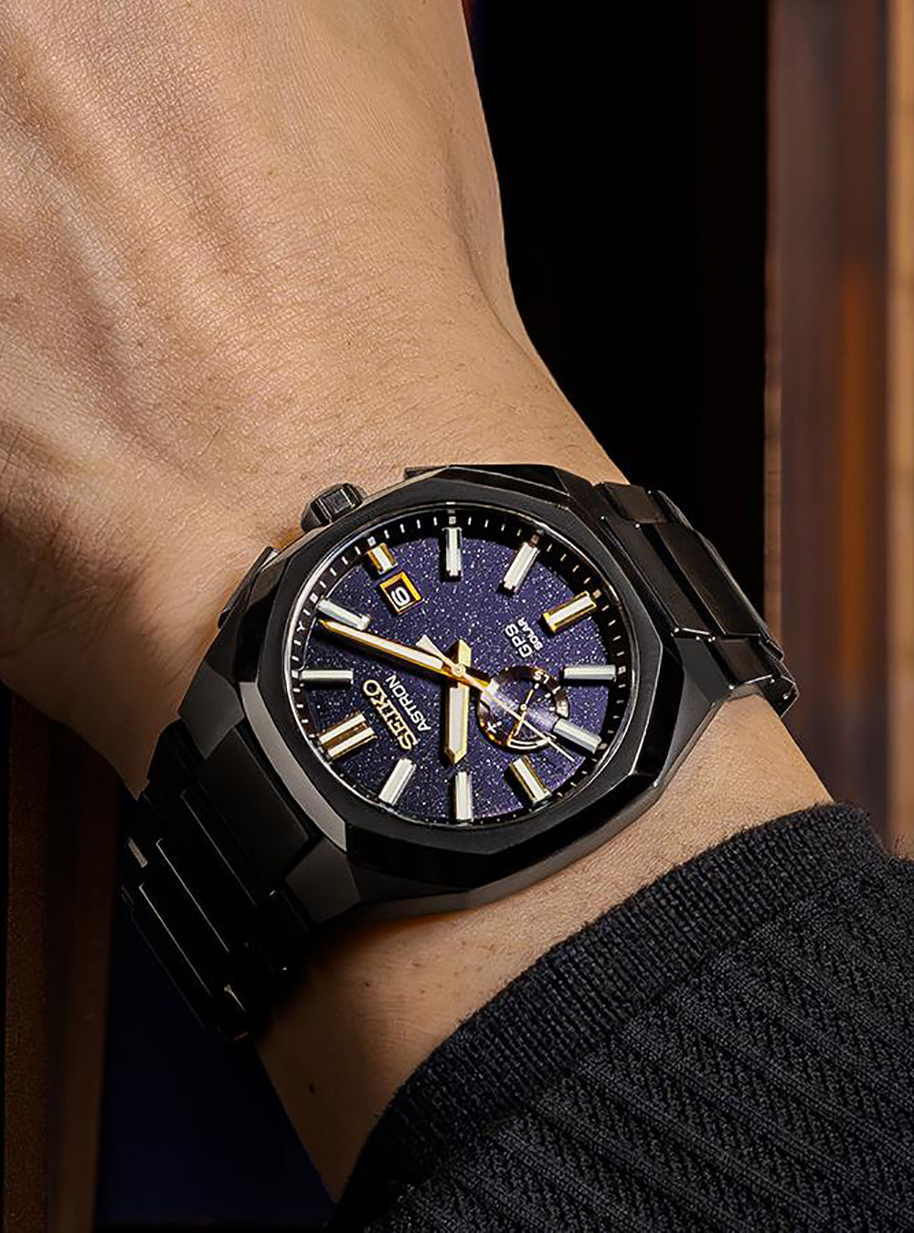 SEIKO Astron GPS Solar Watch 2024 Limited Edition SBXD021/SSJ021 - Japanese Made JDM - Starry Sky Design for Men's Luxury & Collectors - Perfect for Gifts, Business, and Special Occasions