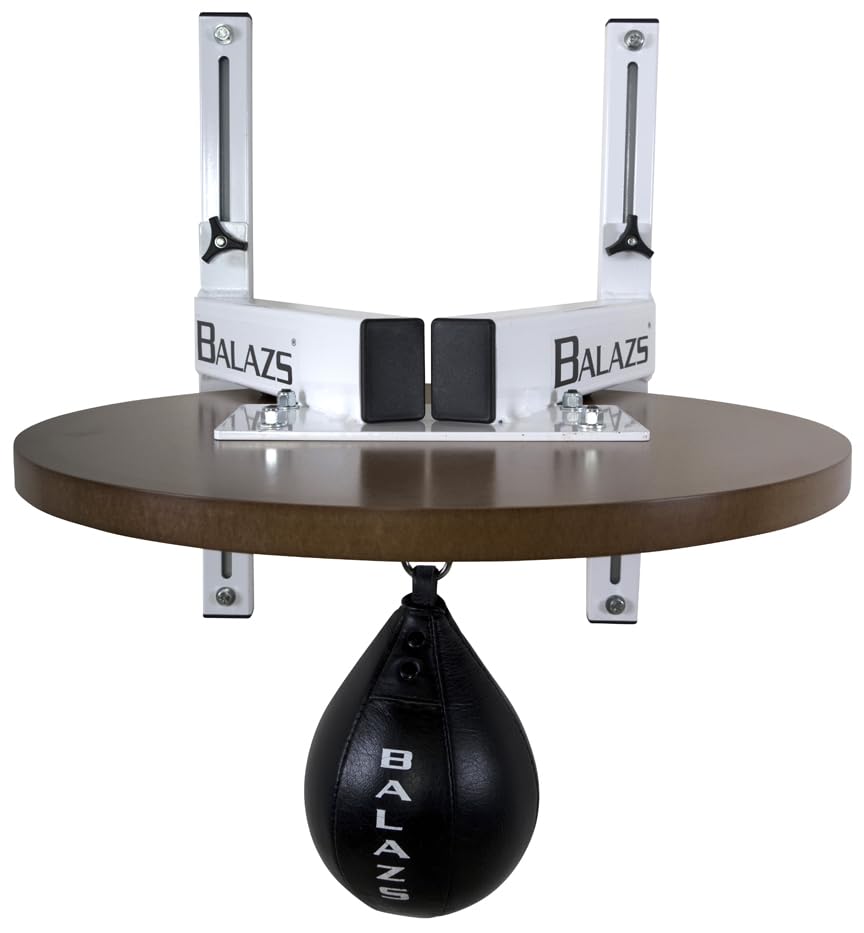 Balazs i-Box Speed Bag Platform - White | Professional Boxing Training Equipment for Home Gym & Fitness Workouts