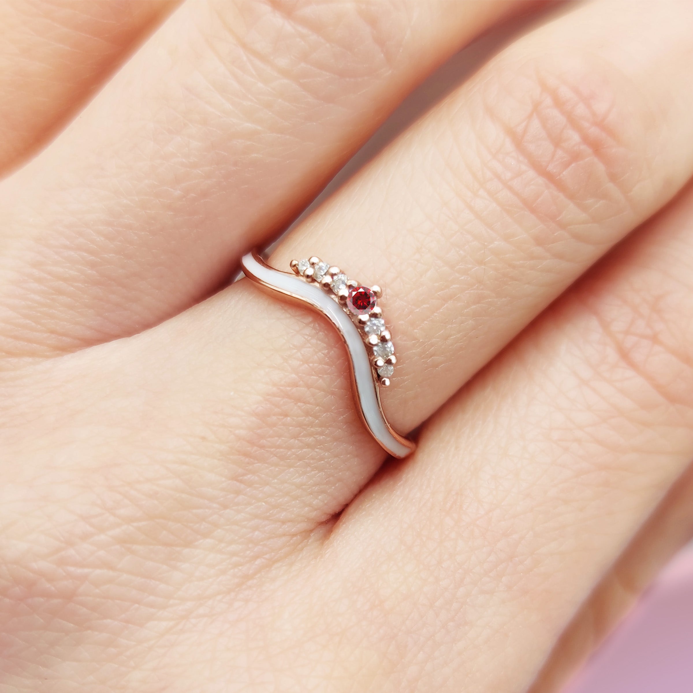 Breast Milk Crown Ring - Elegant Nursing Jewelry for Breastfeeding Moms - Perfect for Nursing, Pumping & Special Moments