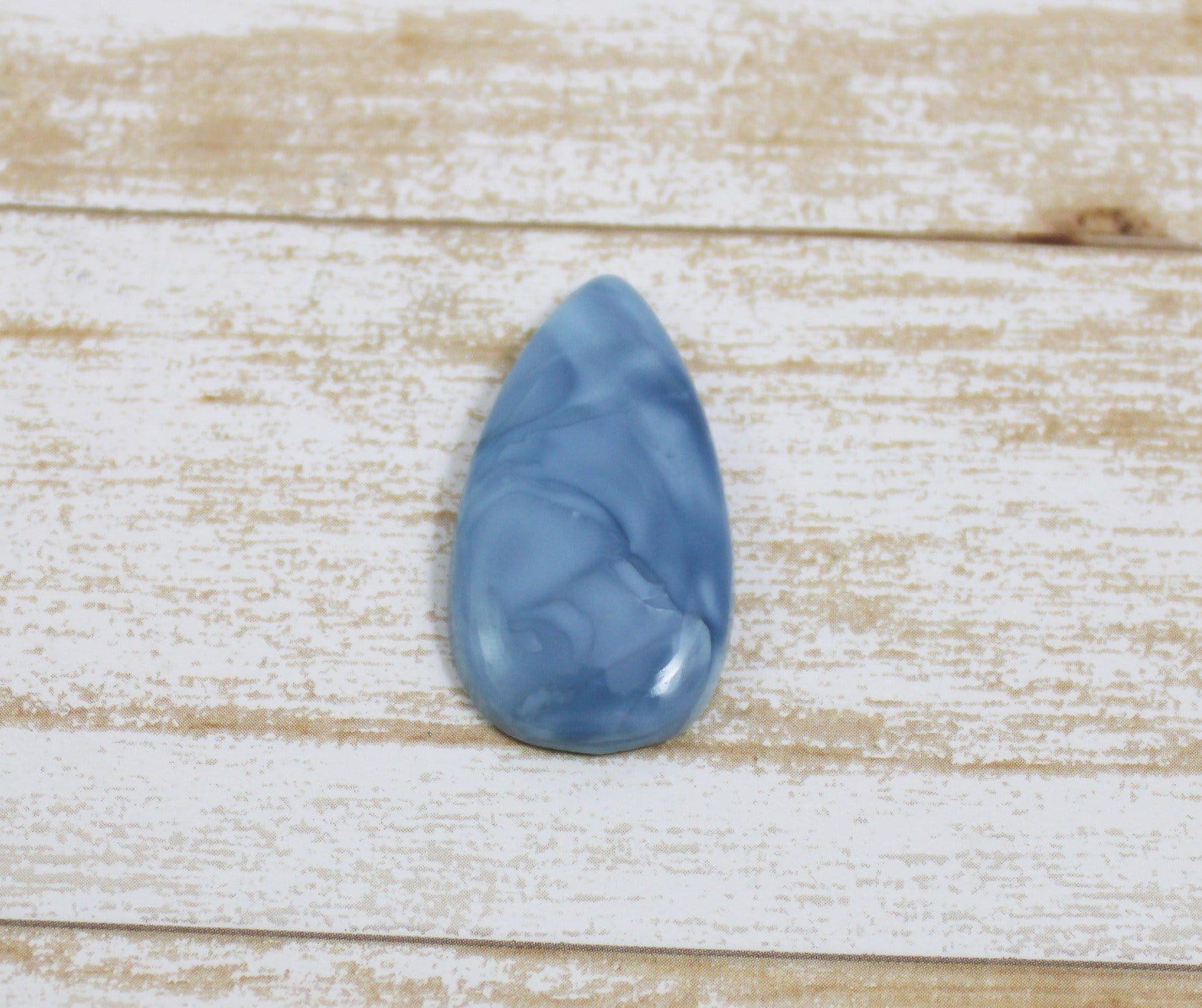 Natural Blue Opal Cabochons for Jewelry Making - Handmade Gemstone Pendants, Rings & Earrings - Perfect for DIY Crafting, Gifts & Healing Crystal Collections