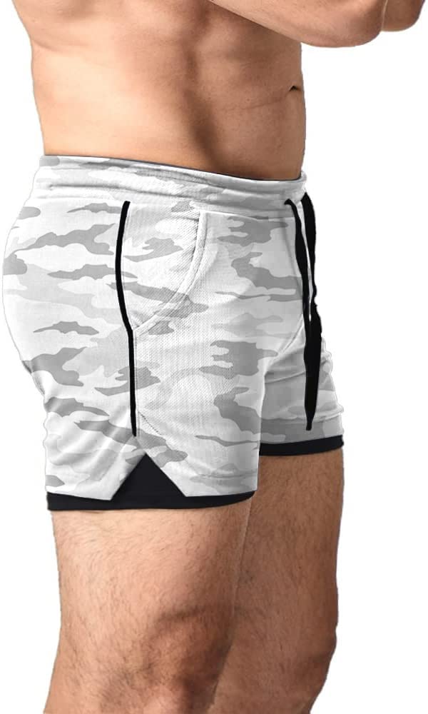 EVERWORTH Men's 2-in-1 Workout Shorts 5