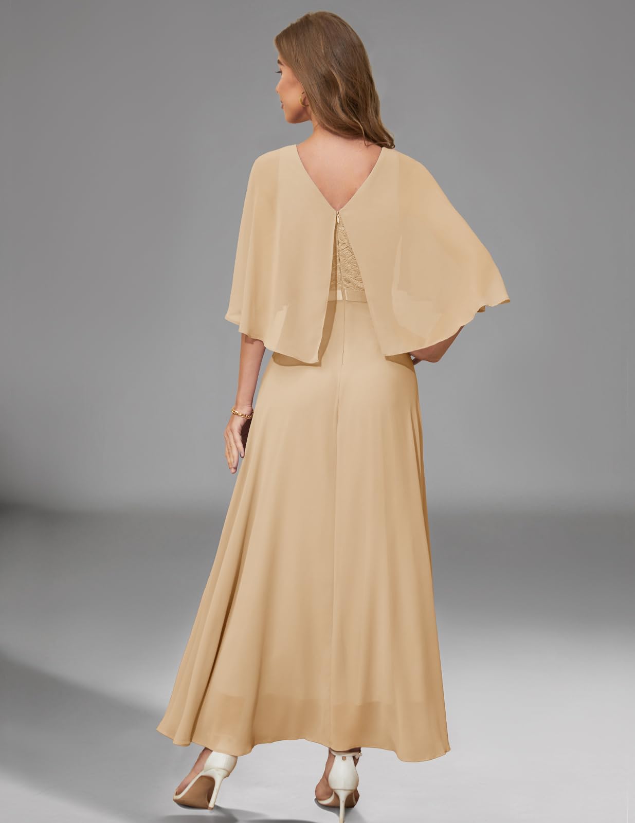 DRESSTELLS Women's Wedding Guest Formal Dress - Elegant Long Prom Gown for Summer Bridesmaid, Church & Party Occasions | Perfect for Weddings, Galas & Evening Events