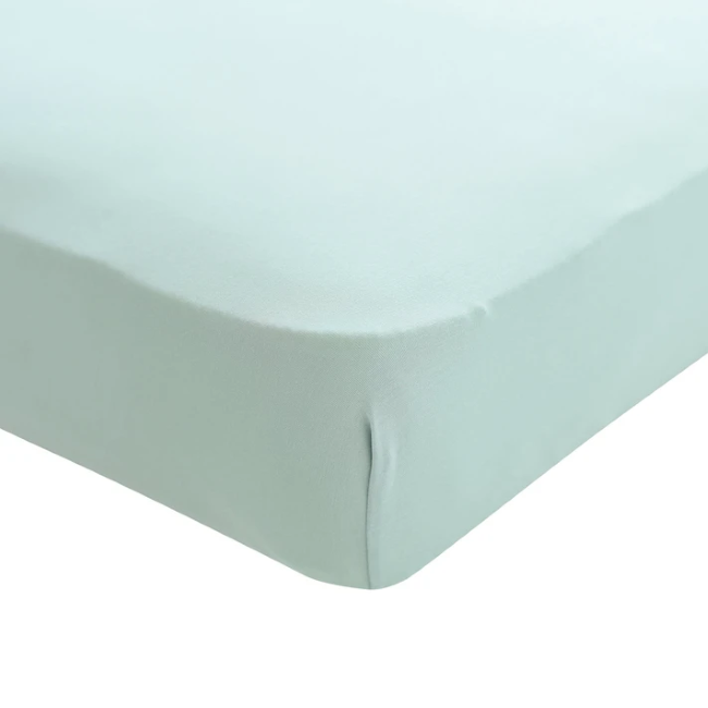 Kyte Baby Organic Cotton Twin Sheet Set - Soft & Breathable Sage Green Bedding for Kids & Babies | Perfect for Nursery, Crib, Toddler Bed & Sleepovers