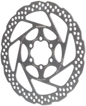 Shimano Deore SM RT56 S 160mm 6-Bolt Disc Brake Rotor - Silver | Compatible with Resin Pads Only | Perfect for Mountain Bikes, Road Bikes & Cycling Upgrades