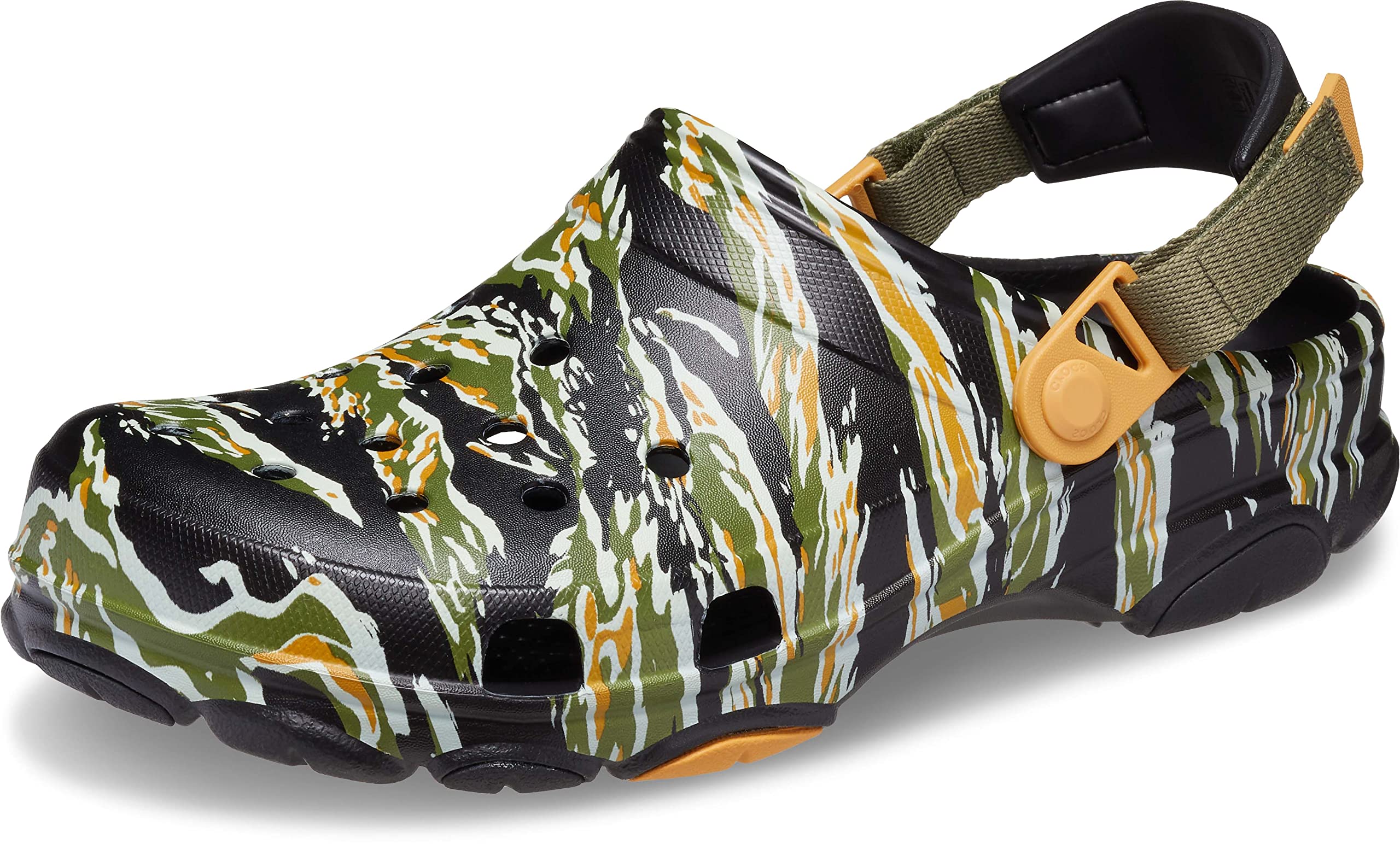 Crocs Unisex-Child All-Terrain Camo Clog - Comfortable Kids Water Shoes for Outdoor Play, Beach & Pool Activities