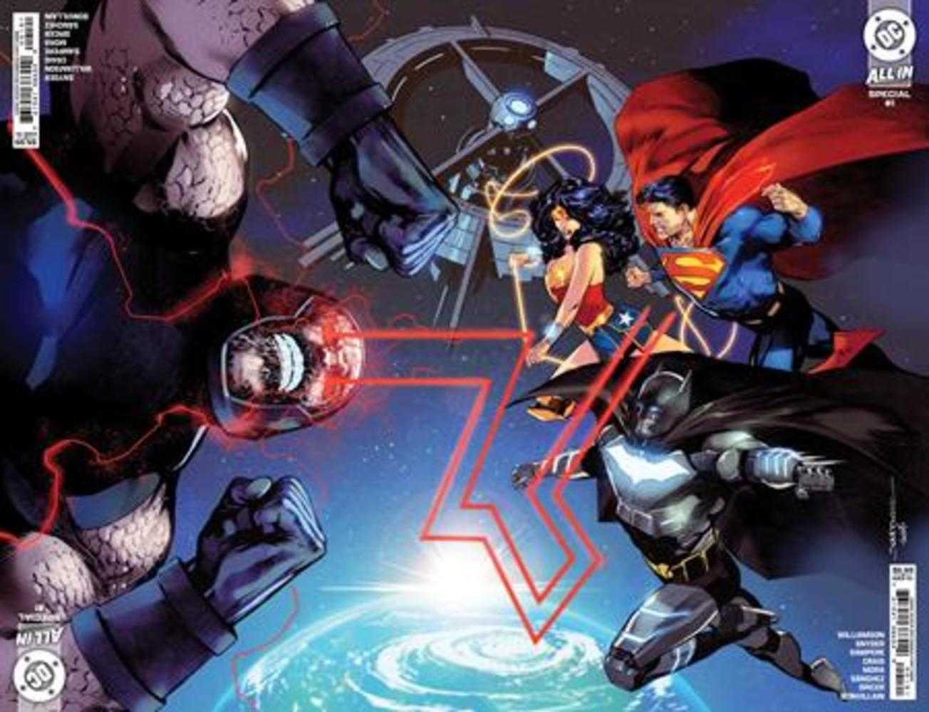 DC All In Special #1 (One Shot) Cover C Rafa Sandoval Wraparound Variant - Premium Card Stock Comic Book for Collectors & Readers | Perfect for DC Fans, Comic Conventions & Display Collections