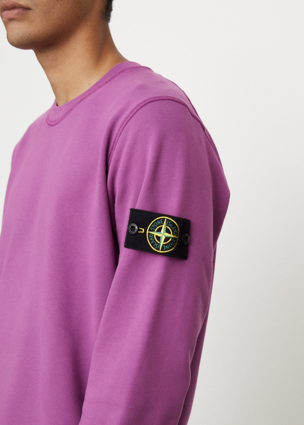 Custom Embroidered Badge Crewneck Sweatshirt for Men & Women - Soft Cotton Pullover with Logo Patch - Perfect for Work Uniforms, Team Events & Casual Wear