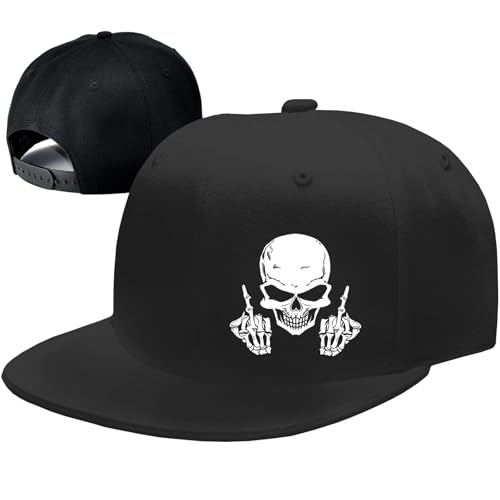 Skull Middle Finger