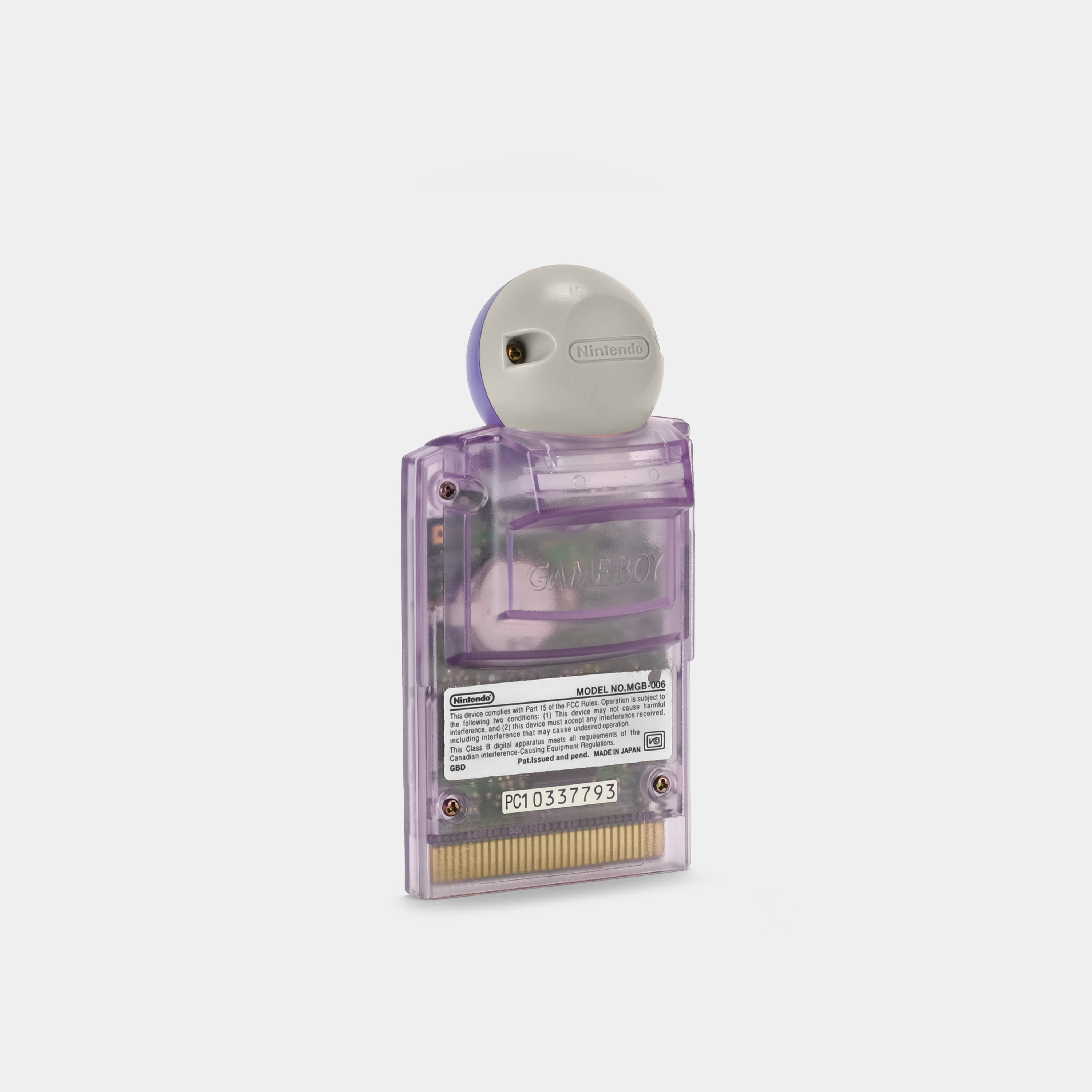 Atomic Purple Game Boy Pocket Camera - Japanese Import for Retro Gaming Enthusiasts | Perfect for Collectors & Classic Gaming Sessions