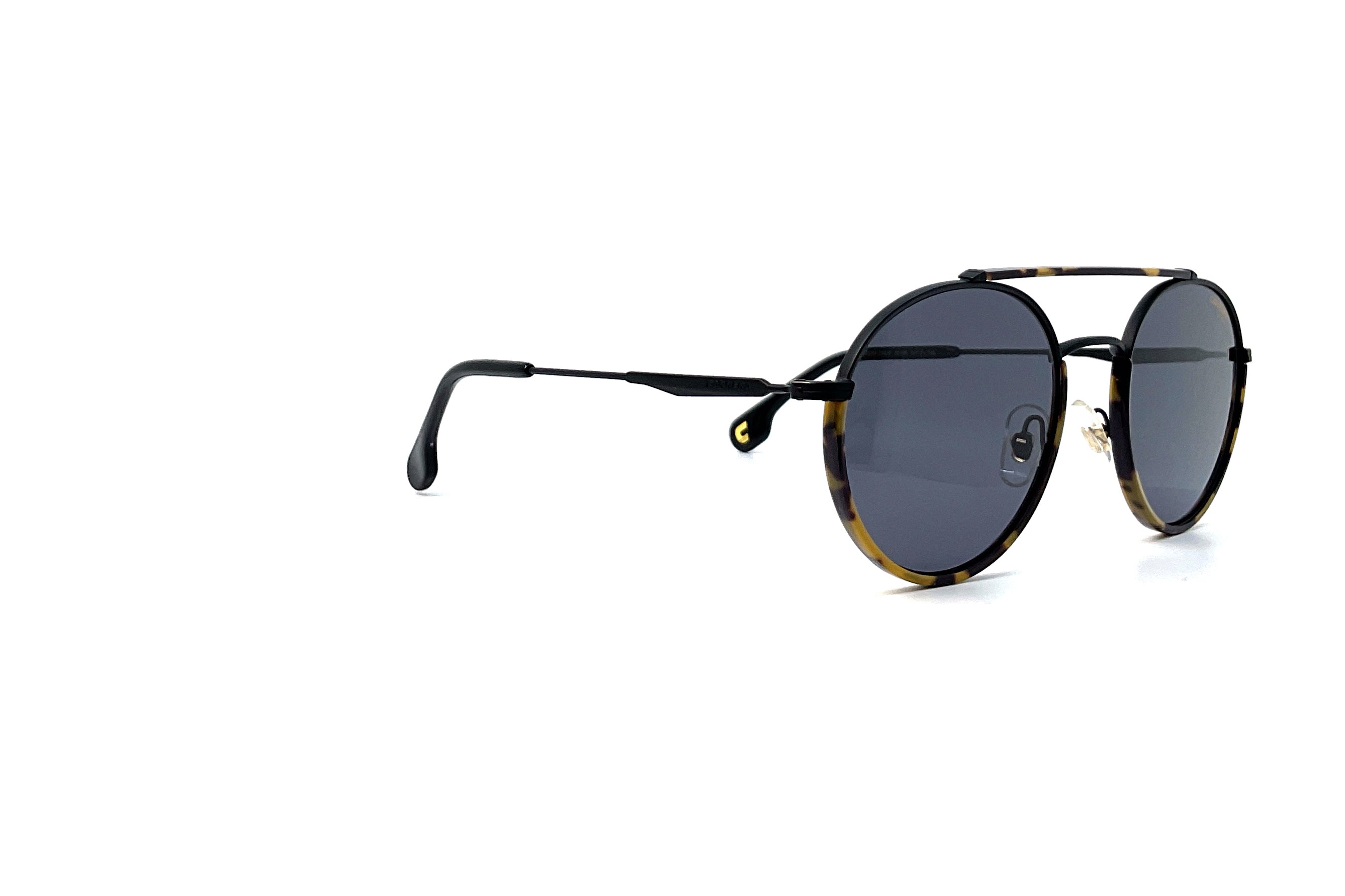 Carrera 208/S Sunglasses - Black Polarized Sports Sunglasses for Men & Women - Running, Cycling, Driving & Outdoor Activities