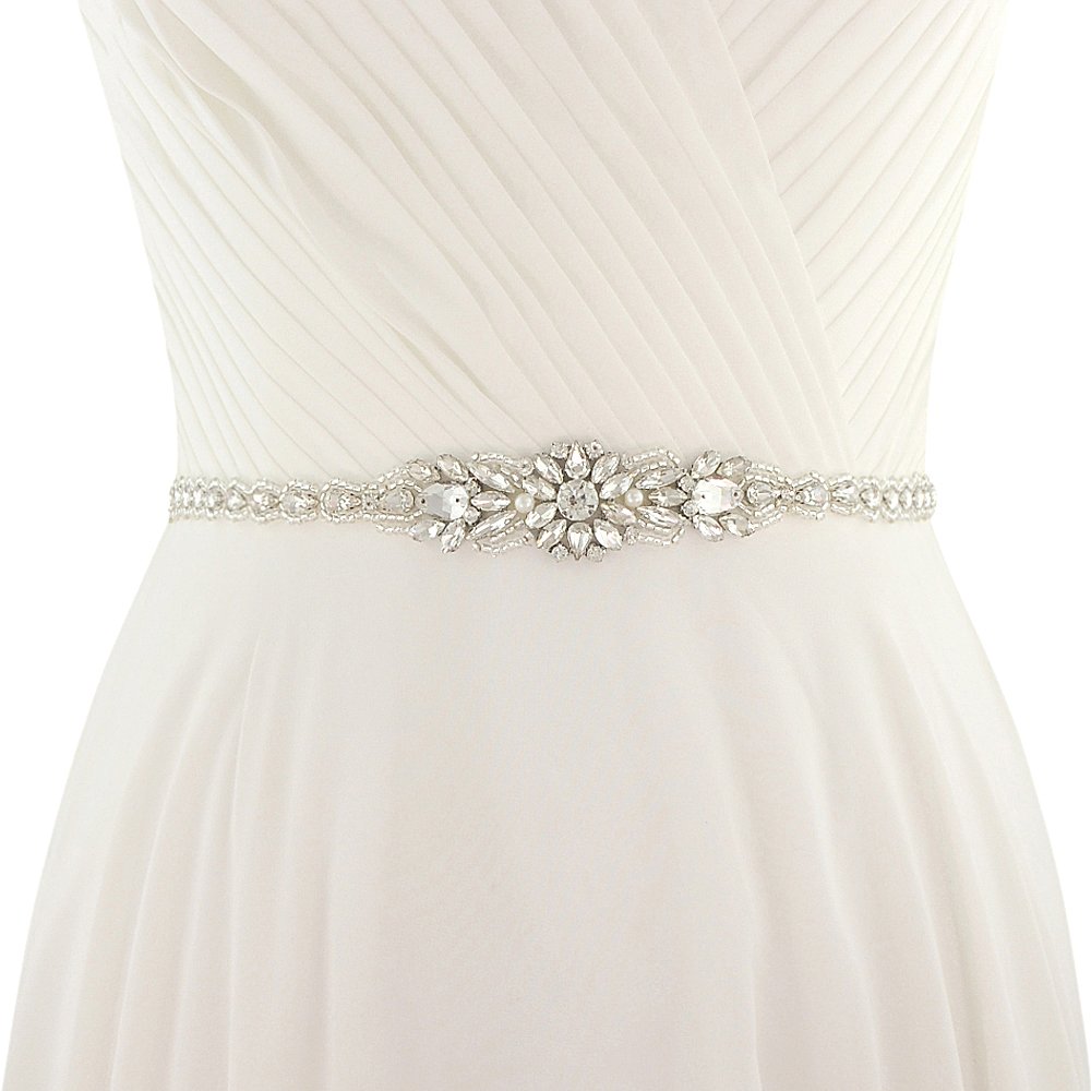 Sparkling Rhinestone Bridal Belt - Elegant Wedding Dress Sash for Evening Party & Special Occasions | Perfect for Brides, Prom, and Formal Events