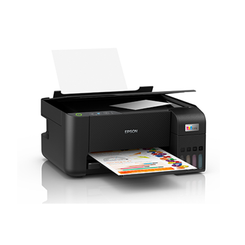 Epson EcoTank L3210 Wireless All-in-One A4 Ink Tank Printer with Scanner, Copier & Fax - Perfect for Home Office, Small Business & Remote Work Printing Needs