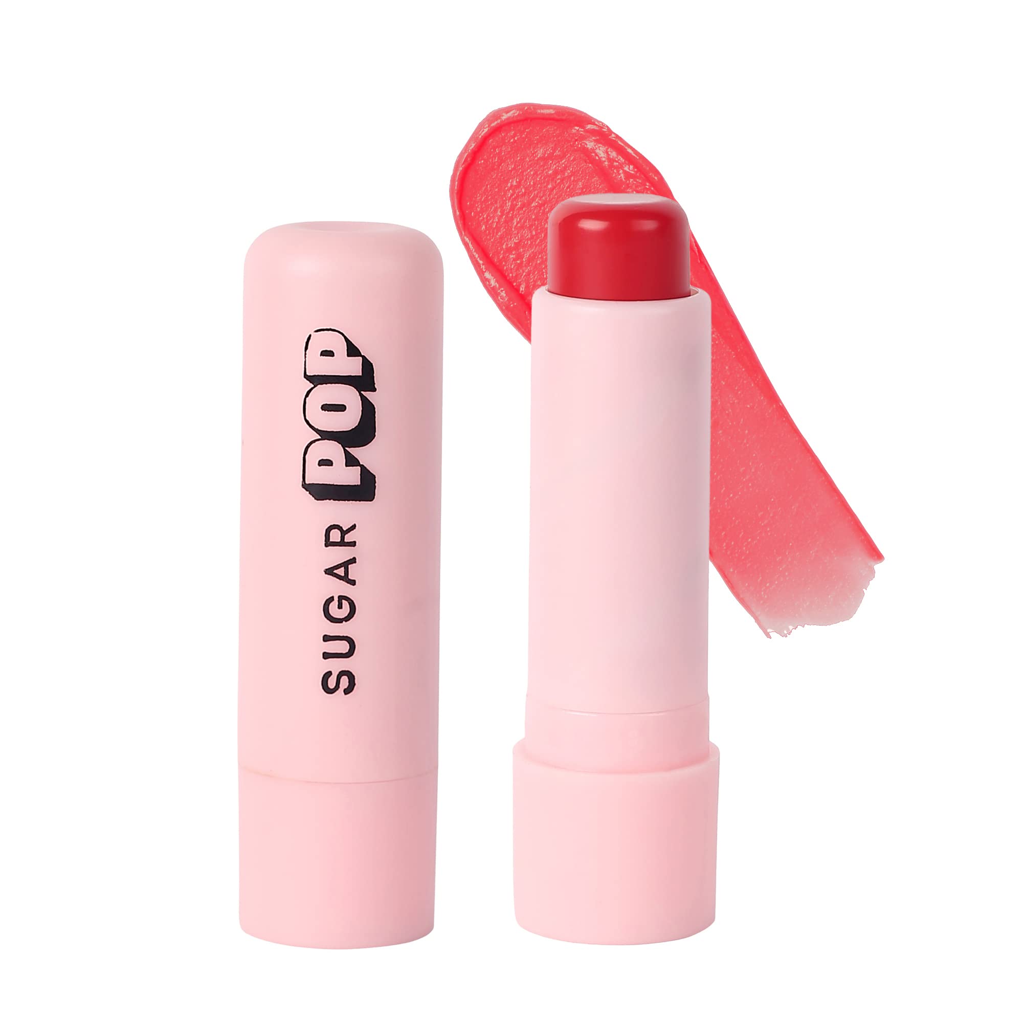 SUGAR POP Matte Lipstick - 01 Taupe (Dusty Rose) – 4.2g – Long Lasting Matte Lipstick for Women | SUGAR POP Nourishing Lip Balm - 02 Cherry (Cherry Red) – 4.5g – Hydrating Lip Care | Perfect for Everyday Wear, Date Night & Special Occasions