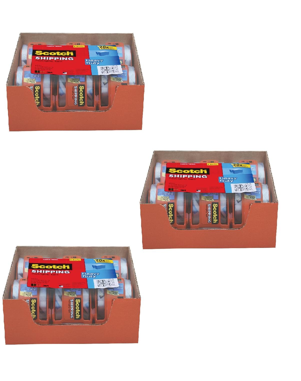 3M Scotch Heavy Duty Packaging Tape, 2