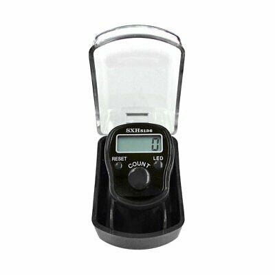 LED Finger Counter - Digital Handheld Tally Clicker for Counting People, Inventory & Events - Perfect for Crowd Control, Retail Stocktaking & Classroom Activities