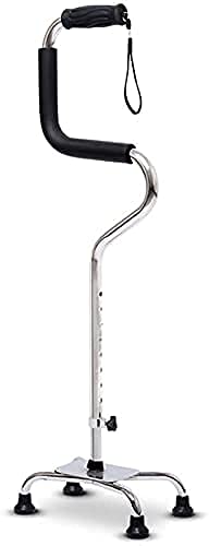 SHIJIANX Adjustable Crutches for Adults & Seniors - Retractable Non-Slip Walking Stick with LED Light - Medical Mobility Aid for Injury Recovery & Elderly Support (Blue) | Home Use & Outdoor Assistance