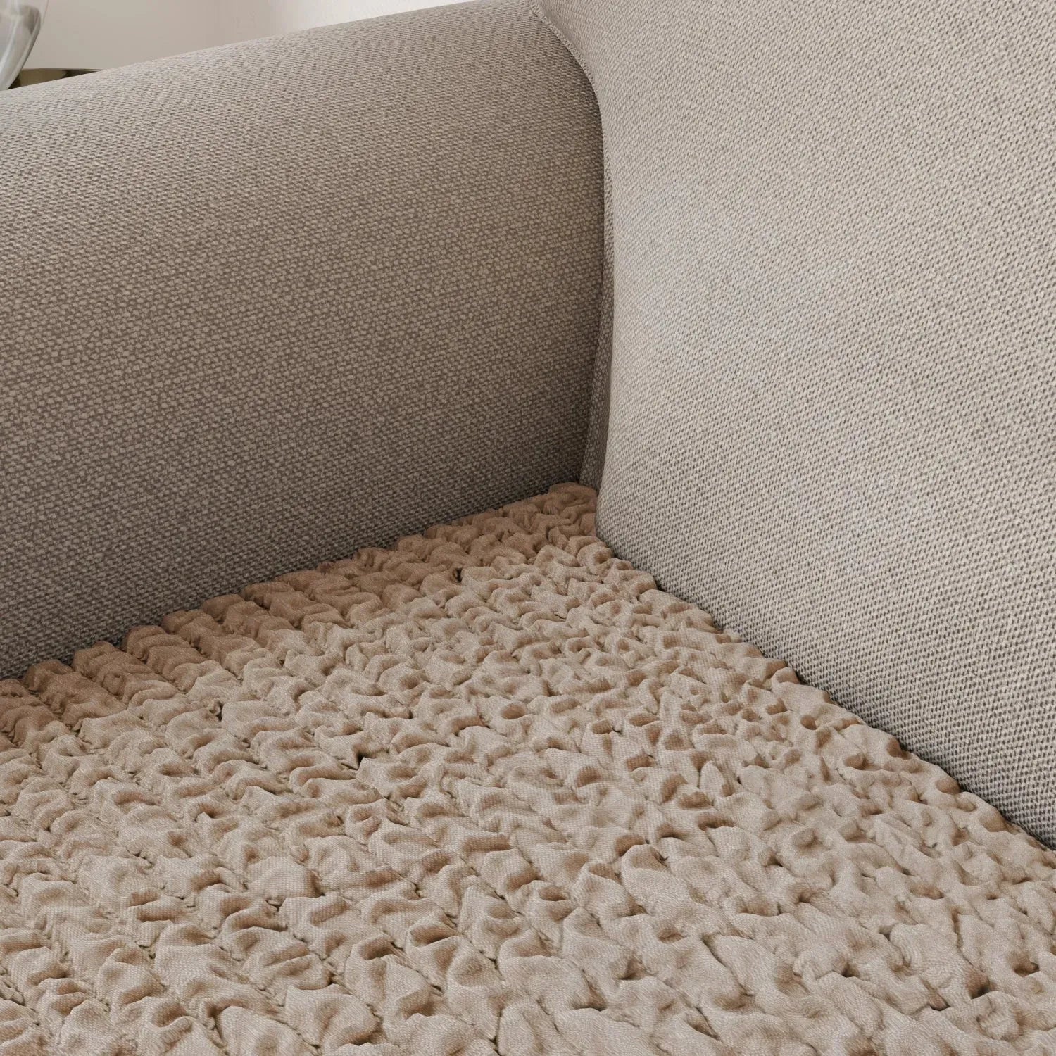 Premium Microfiber Seat Cushion Cover - Soft & Durable Sofa Chair Protector - Perfect for Living Room, Office, or Car Use