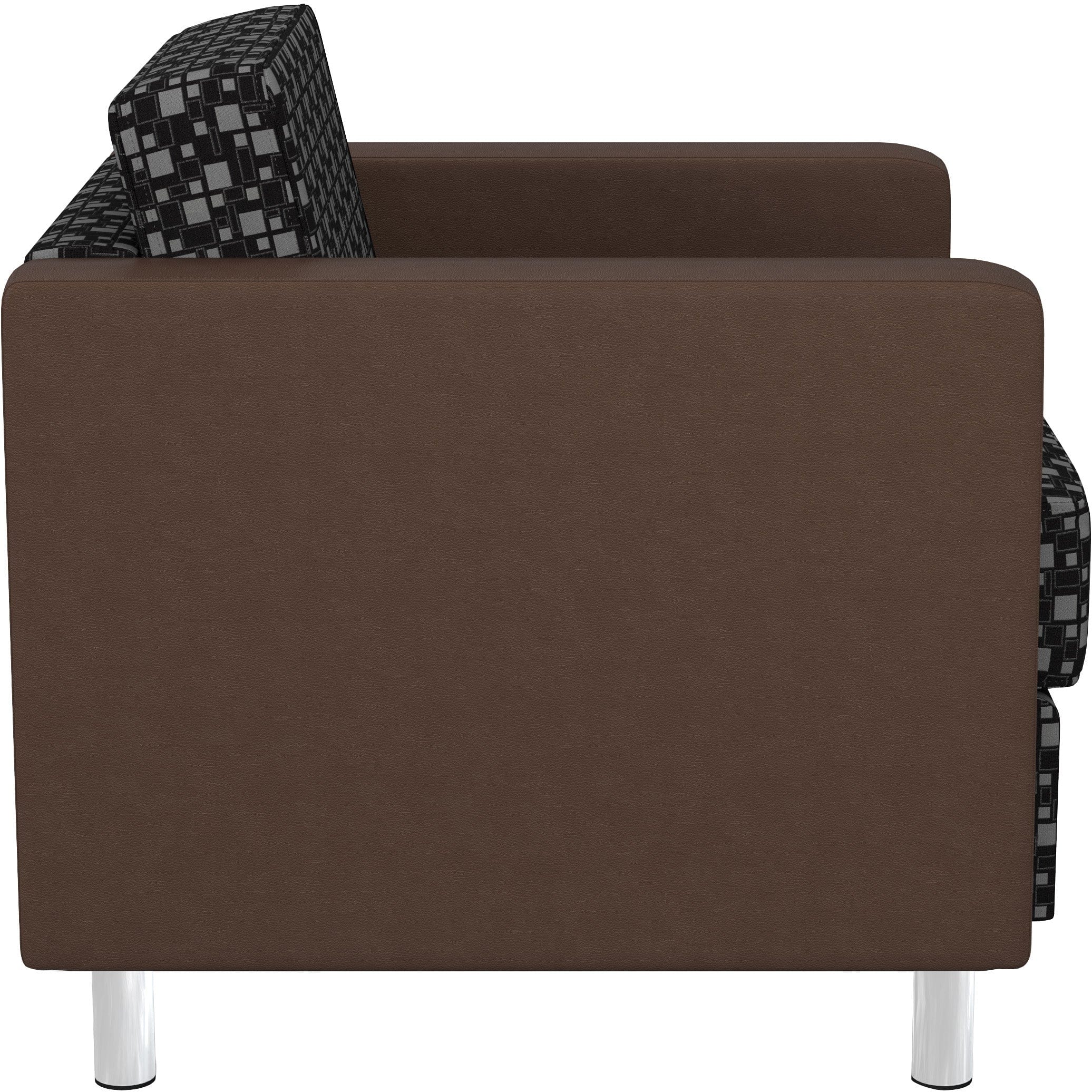 Office Star Pacific Chair with 2-Tone Fabric [PAC51] - Ergonomic Office Chair for Home & Business Workspaces