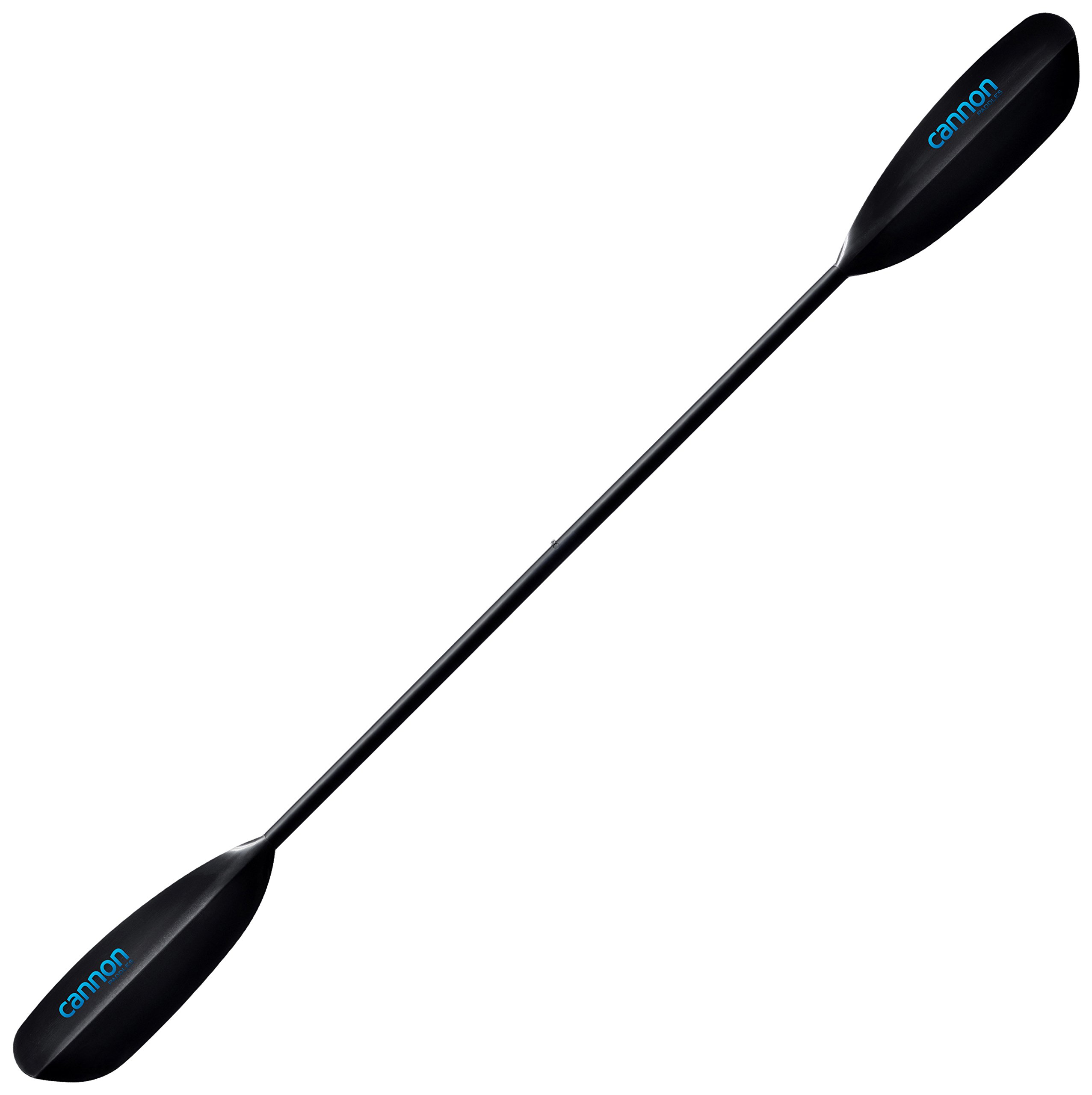 Premium Nokomis Carbon Fiber Touring Kayak Paddle - Lightweight 2-Piece Design with Black Carbon Polymer Blades | Perfect for Recreational Kayaking, Fishing & Outdoor Water Sports