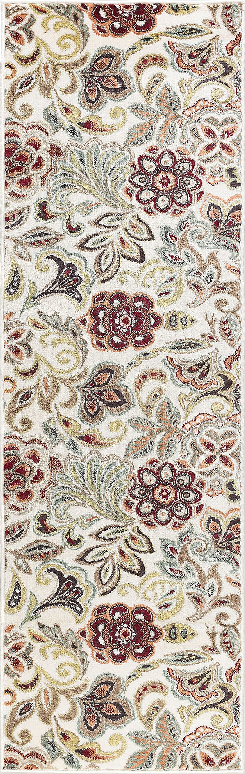 2x8 Hallway Runner Rugs for Walkway, Entryway, Foyer & Kitchen - Modern Non-Slip Carpet - Perfect for High Traffic Areas, Home Decor & Office Spaces - Washable & Durable Floor Mat