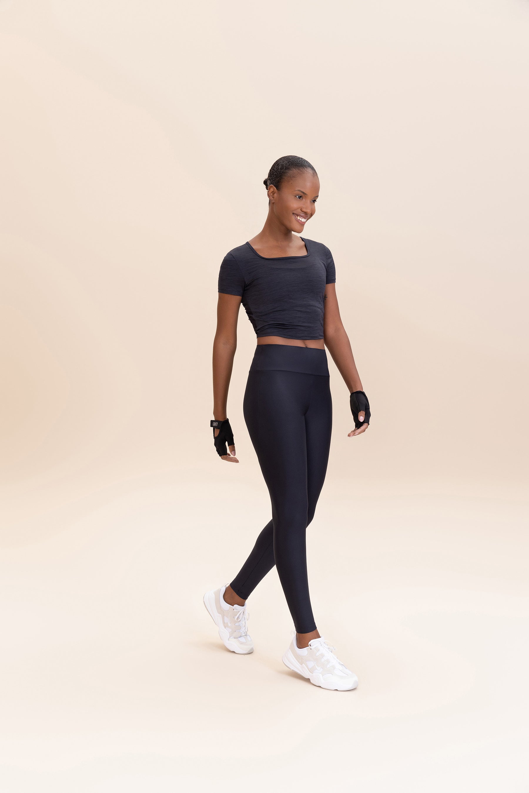 Aero Back Melange Top - Women's Casual Loose Fit T-Shirt for Everyday Wear | Perfect for Gym, Yoga, and Street Style Outfits