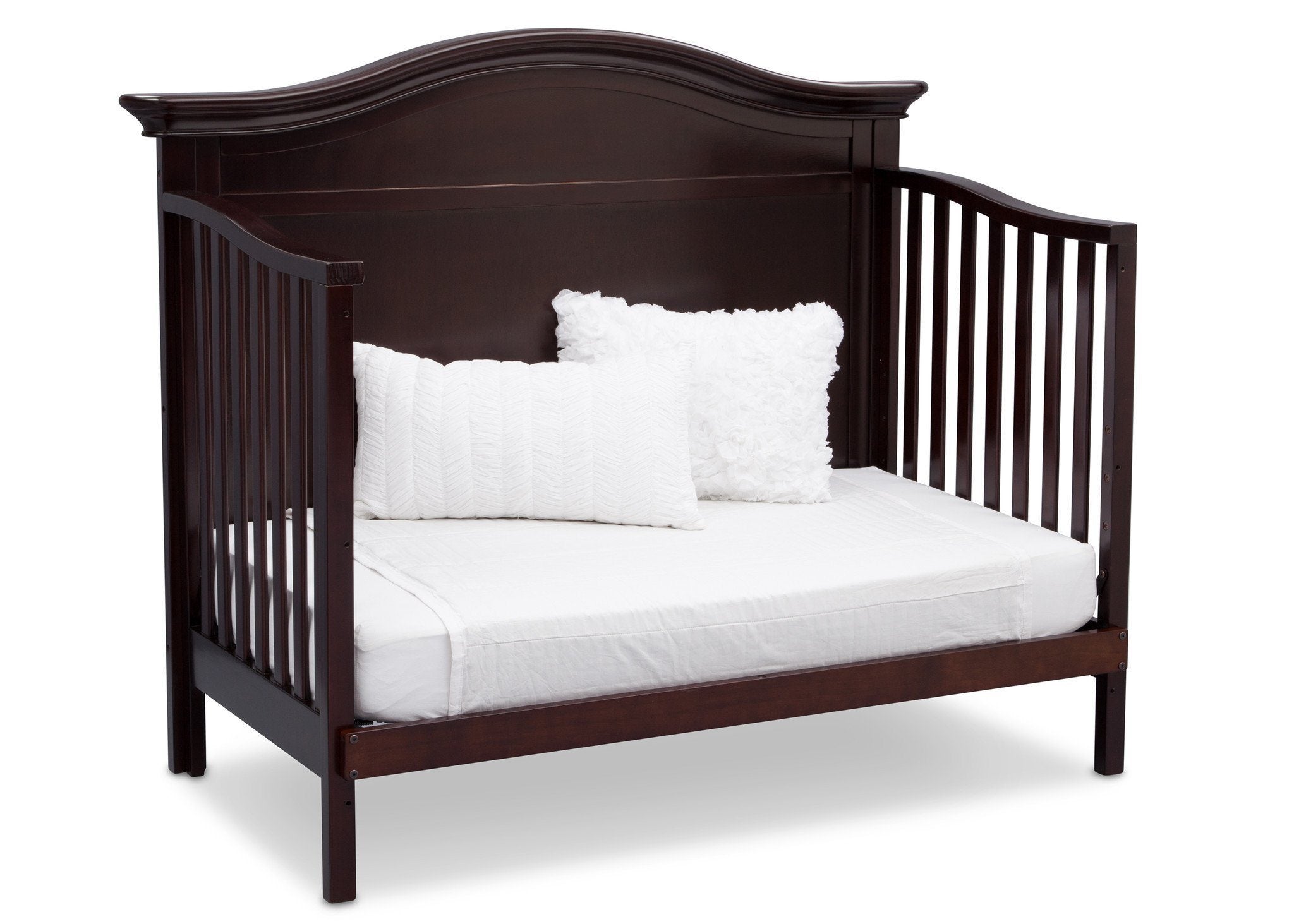 Bethpage 4-in-1 Convertible Baby Crib - Toddler Bed, Daybed & Full-Size Bed - Safe & Stylish Nursery Furniture for Boys & Girls - Perfect for Newborns to Teens Bedroom