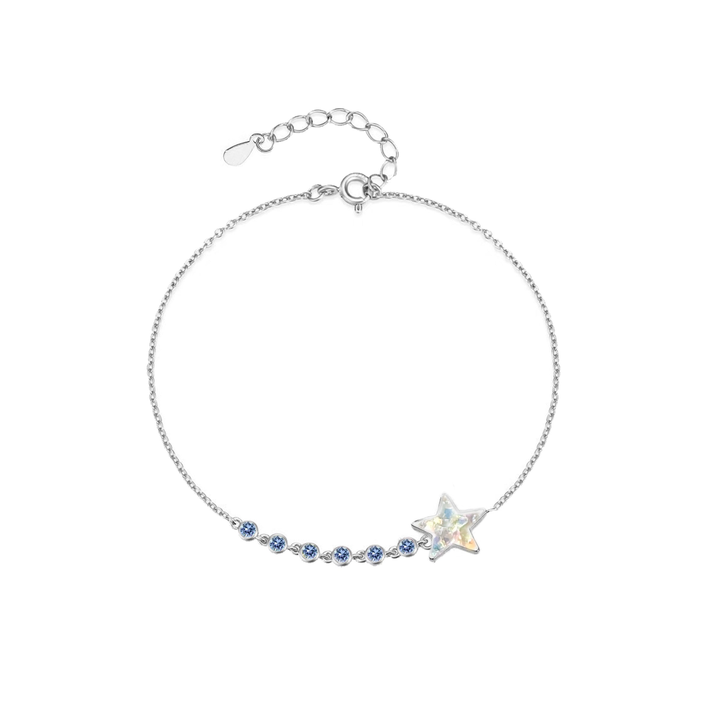 Glinting Star: Elegant Ashes Keepsake Bracelet for Memorial, Remembrance & Sympathy Gifts - Perfect for Honoring Loved Ones
