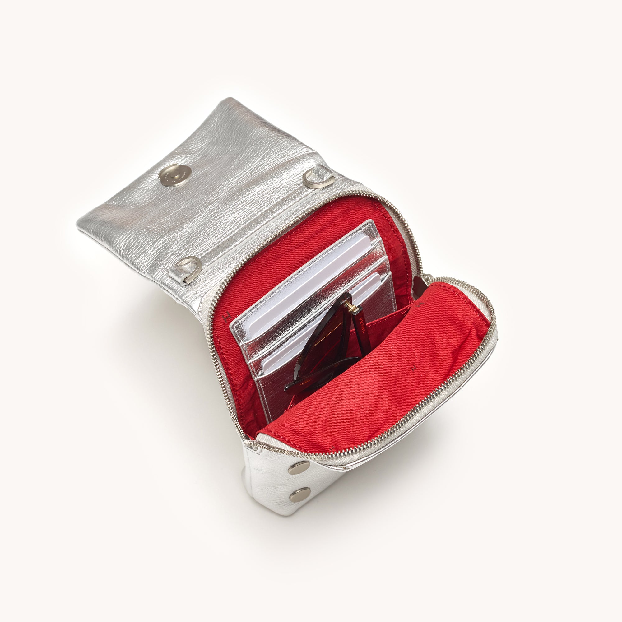 VIP Mobile Phone Stand | Adjustable Sidewalk Silver/Brushed Silver Aluminum Holder - Perfect for Home, Office & Travel Use