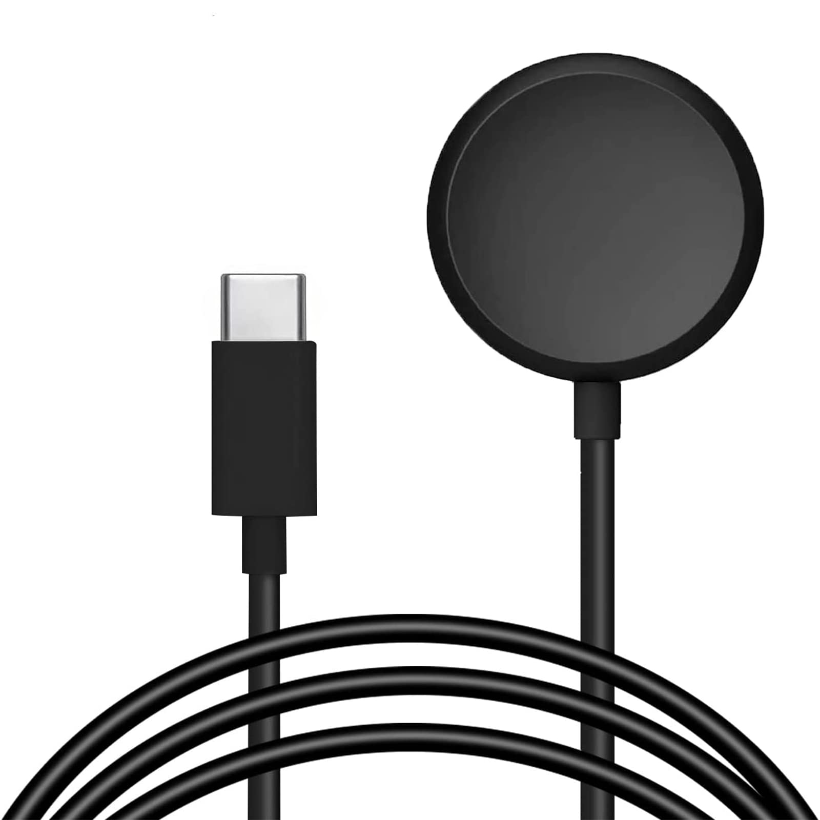 Google Pixel Watch Charger - 3.2Ft Magnetic USB Charging Cable & Stand | Fast Charging Cord for Pixel Watch | Perfect for Home, Office & Travel Use