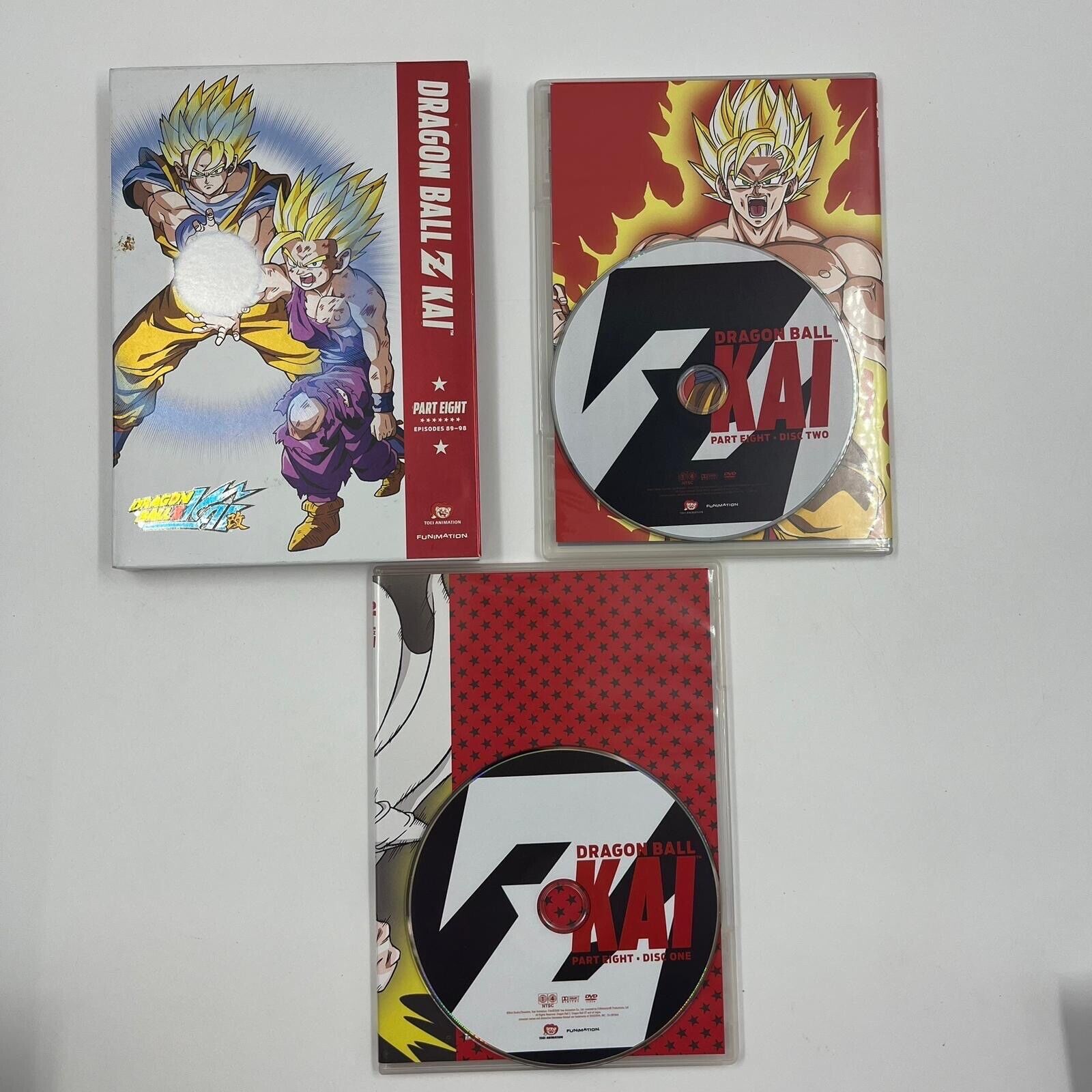 Dragon Ball Z Kai Part 8 Episodes 89-98 DVD | Complete Saiyan Saga Collection | Perfect for Anime Fans & Collectors | Watch at Home, Gift for DBZ Lovers