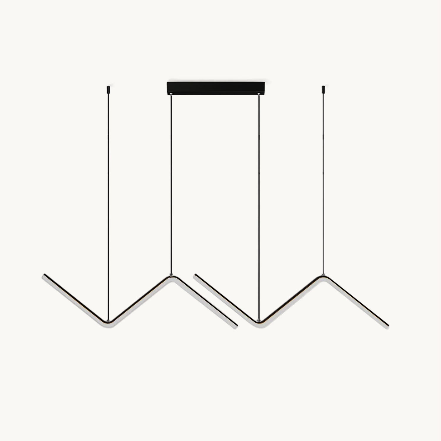 Modern Creative Silicone Line Pendant Lamp - Adjustable LED Hanging Light for Living Room, Bedroom, Dining Room & Office Decor