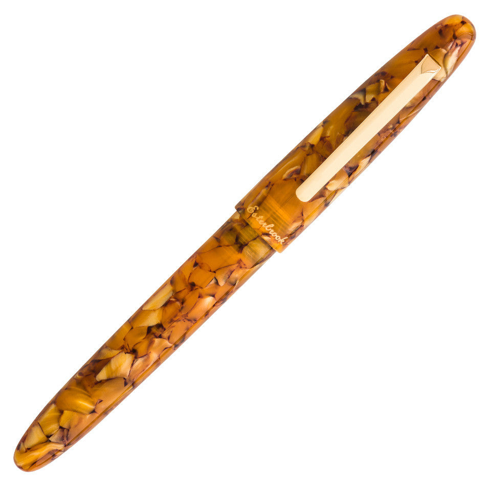 Esterbrook Estie Fountain Pen - Honeycomb Design with Gold Trim - Premium Writing Instrument for Calligraphy, Journaling & Gifting