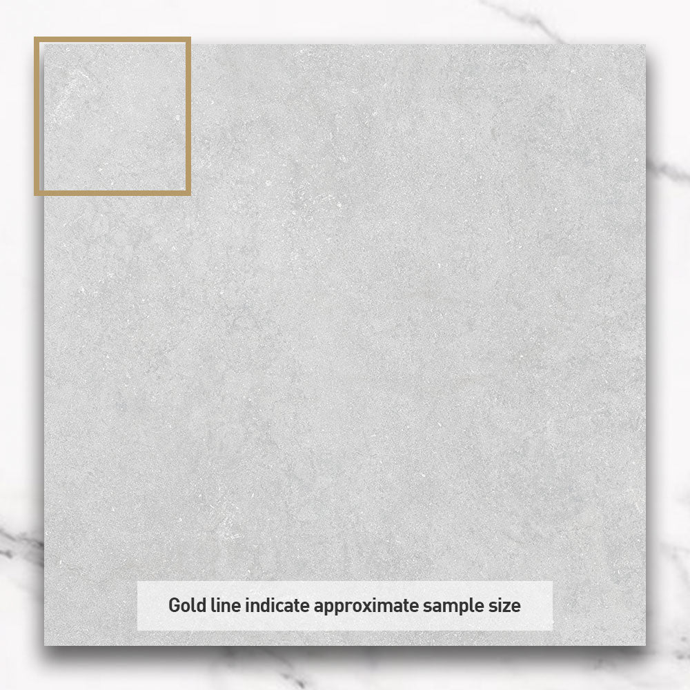Premium 450x450mm Matt White Porcelain Tile - Perfect for Kitchen, Bathroom & Living Room Flooring
