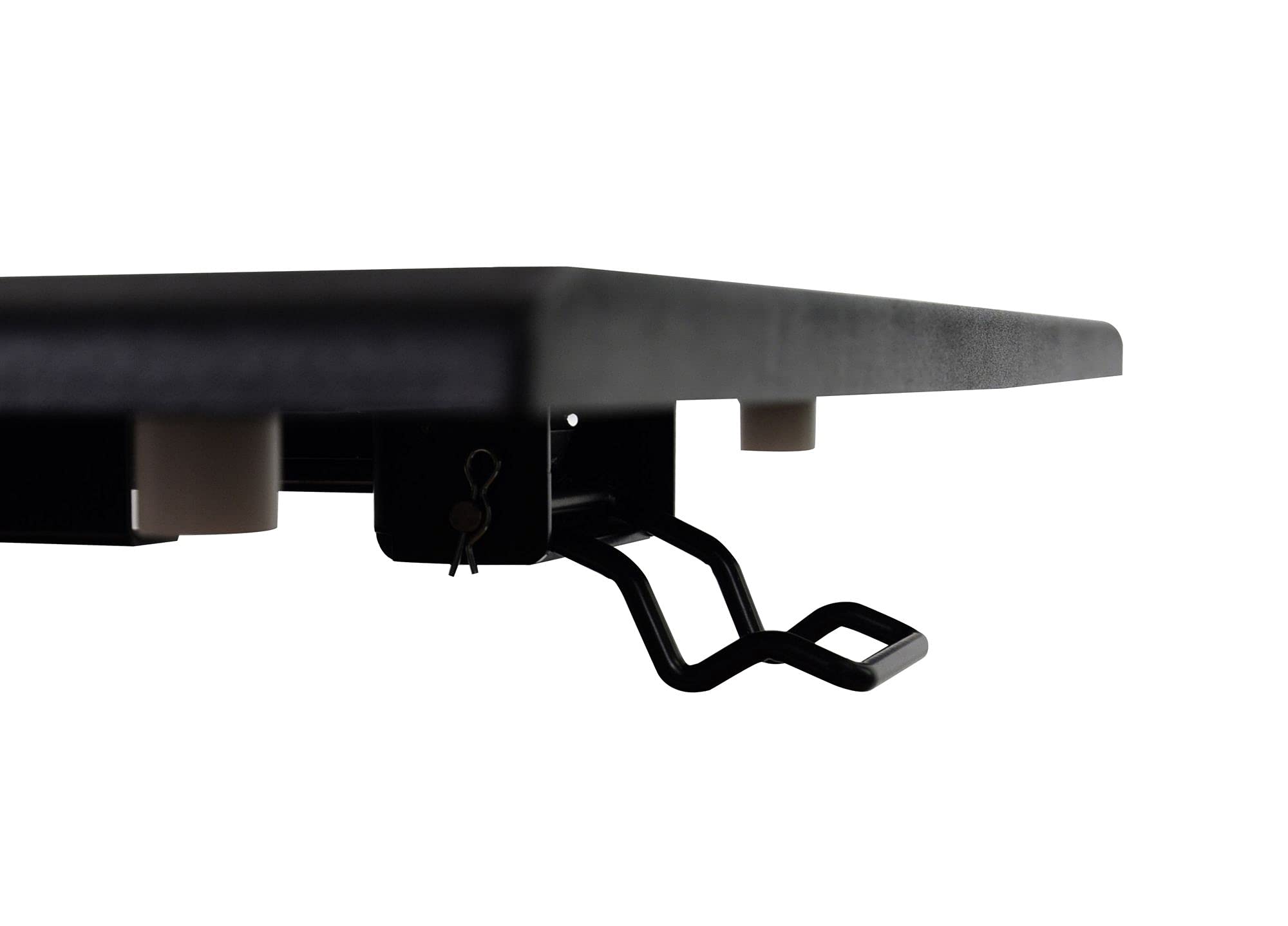 Adjustable Pneumatic Standing Desk Converter - Black for Home & Office