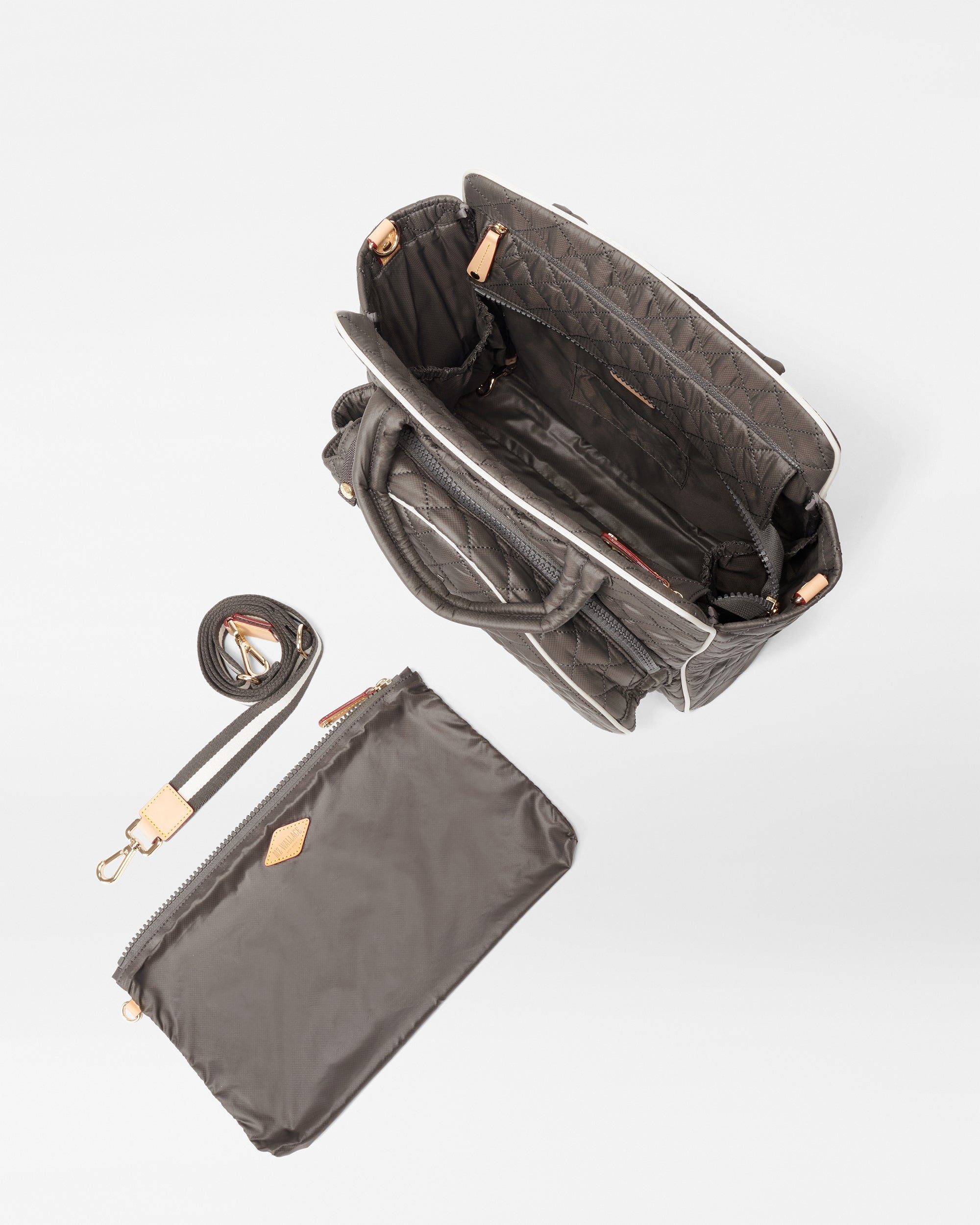 Premium Magnet/Ecru Pickleball Tote Bag - Durable Sports Gear for Paddles & Balls - Perfect for Court, Gym & Beach Outings