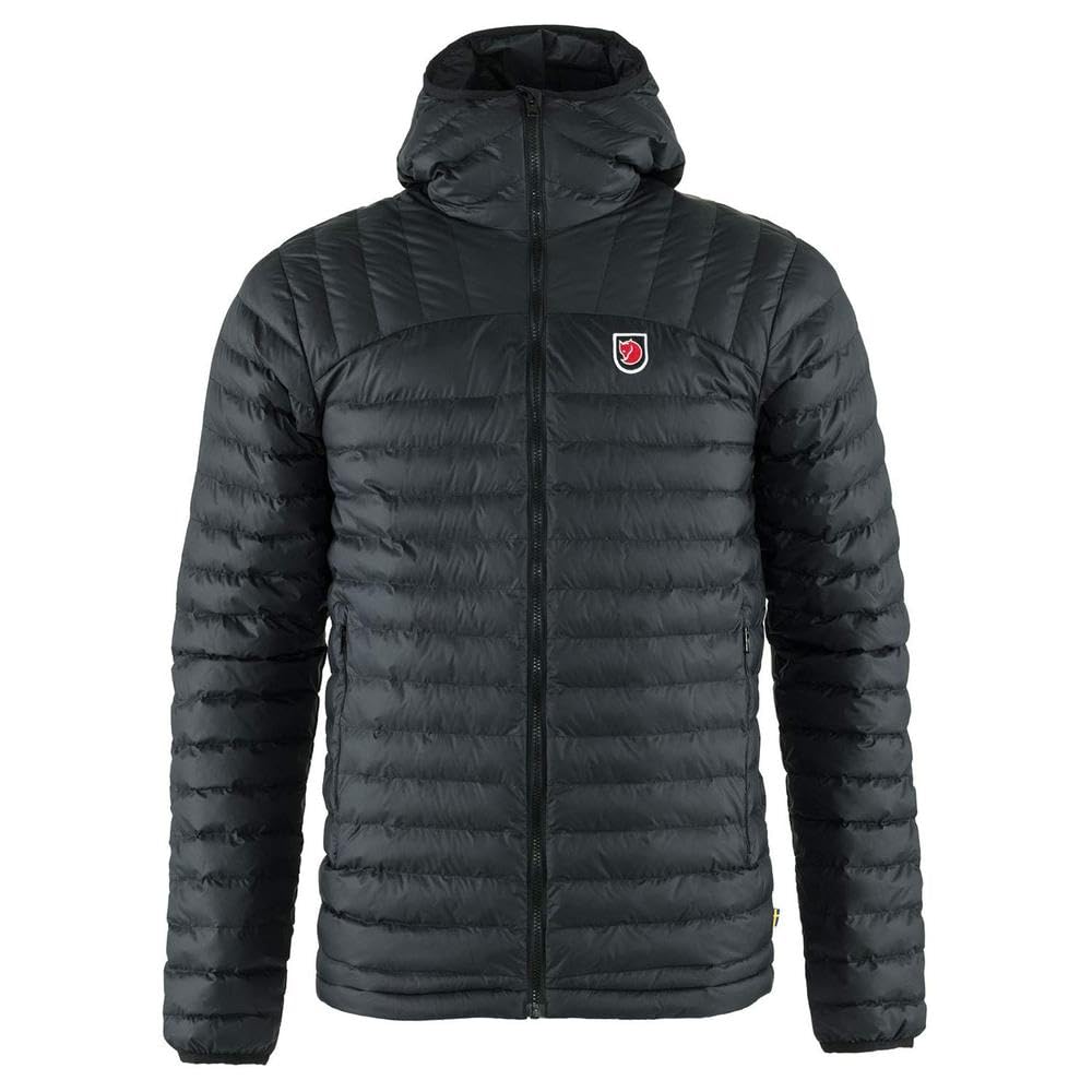 Fjallraven Expedition Latt Hoodie for Men - Waterproof Outdoor Jacket with Hood for Hiking, Camping & Winter Adventures