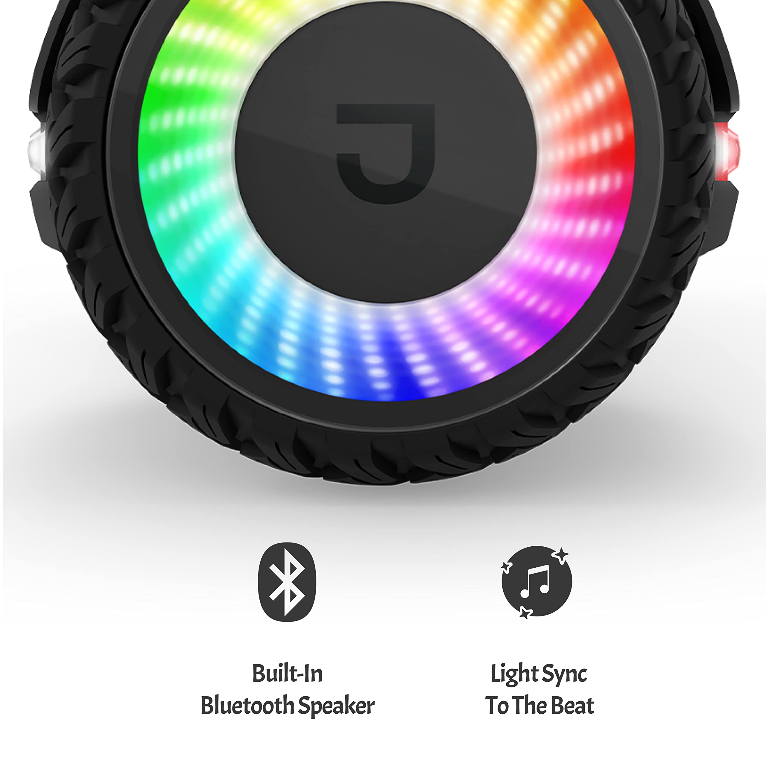 Jetson Self Balancing Hoverboard with Built-in Bluetooth Speaker, All-Terrain Tires & LED Lights - Perfect for Kids & Adults, Indoor & Outdoor Riding, Commuting & Fun Activities