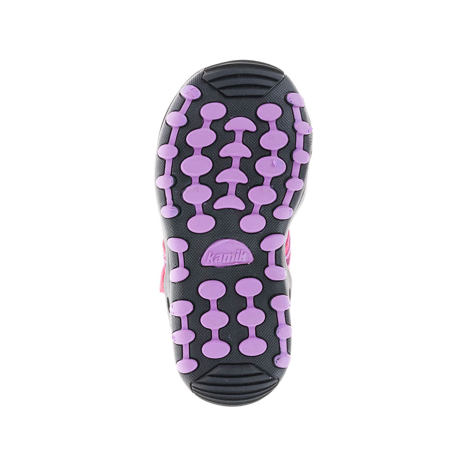 Kamik Rose Crab Kids' Waterproof Sandals - Comfortable & Durable Outdoor Beach Shoes for Boys & Girls - Perfect for Summer, Beach, Pool & Playground Adventures