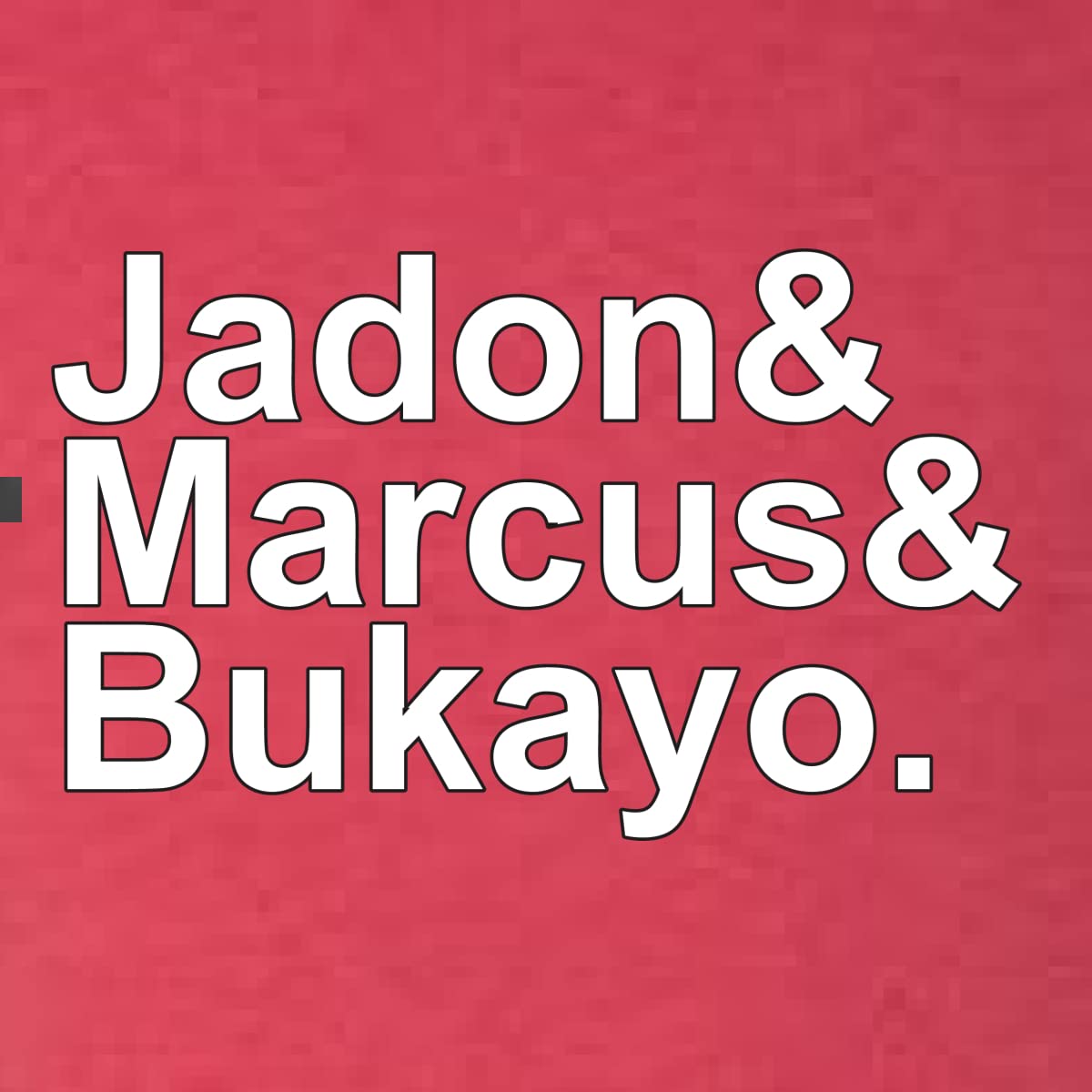 Premium Tri-Blend Sports T-Shirt for Men - Jadon, Marcus & Bukayo Inspired Athletic Tee - Comfortable & Breathable for Gym, Running & Casual Wear