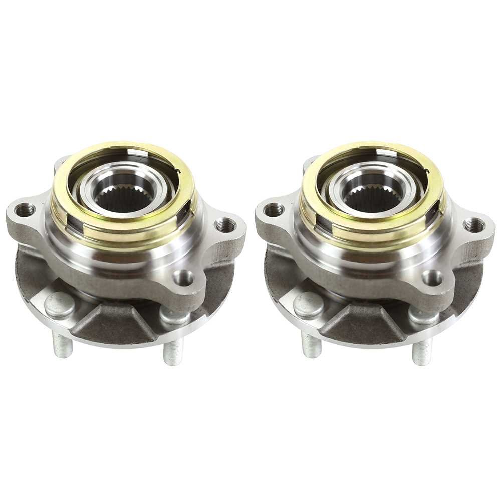 High-Quality Front Wheel Hub Bearing Assembly Pair Set - Left Driver & Right Passenger Side Replacement Kit (PN12783) | Compatible with Multiple Vehicle Models | Perfect for DIY Repairs & Professional Mechanics