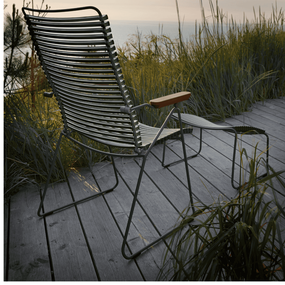 CLICK Outdoor Folding Camping Chair - Portable Lightweight Adjustable Reclining Lawn Chair for Beach, Picnic, Backyard, and Travel - Perfect for Relaxing Outdoors