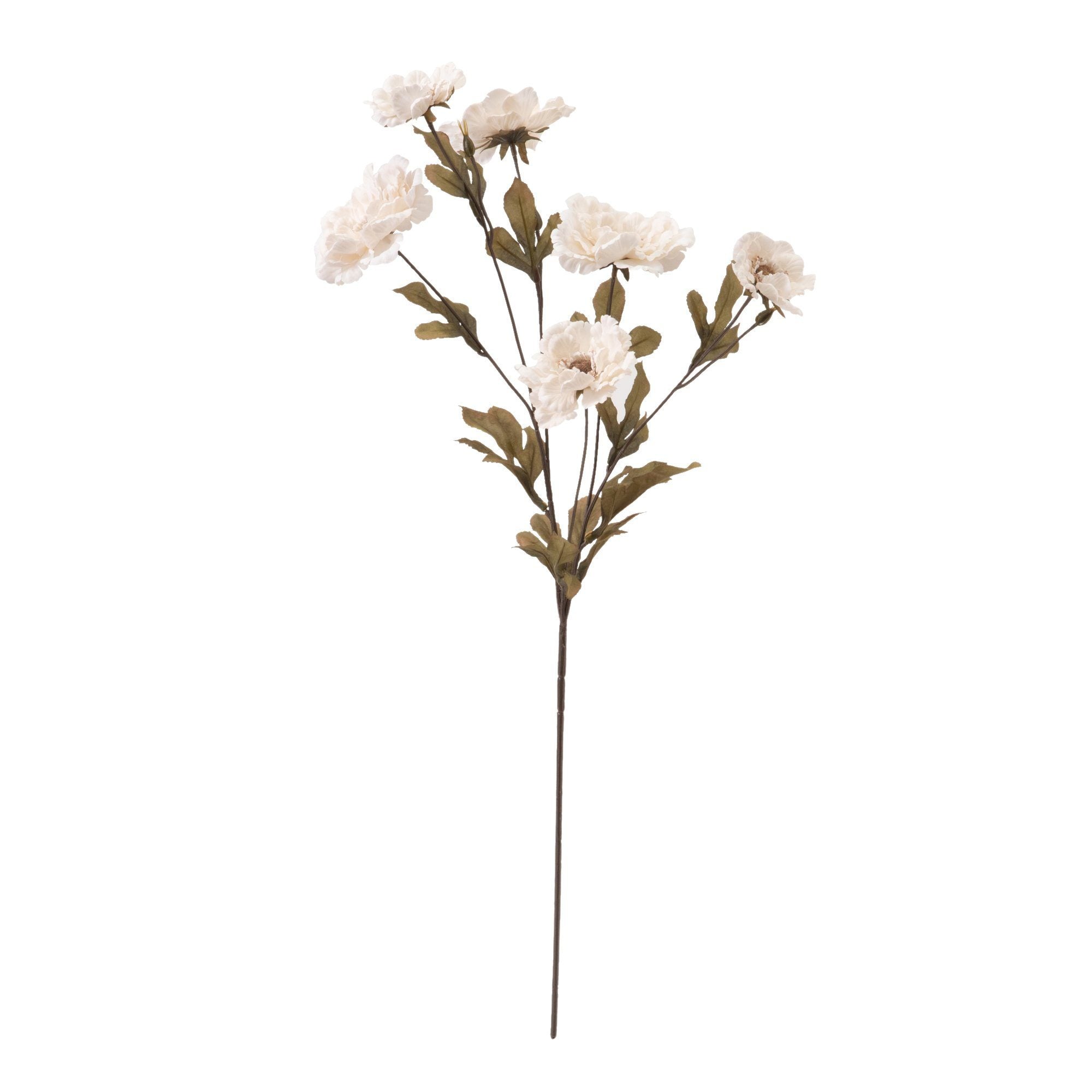 Artificial Flower Lotus Peony Ivory White - Elegant Home Decor for Weddings, Parties & Floral Arrangements