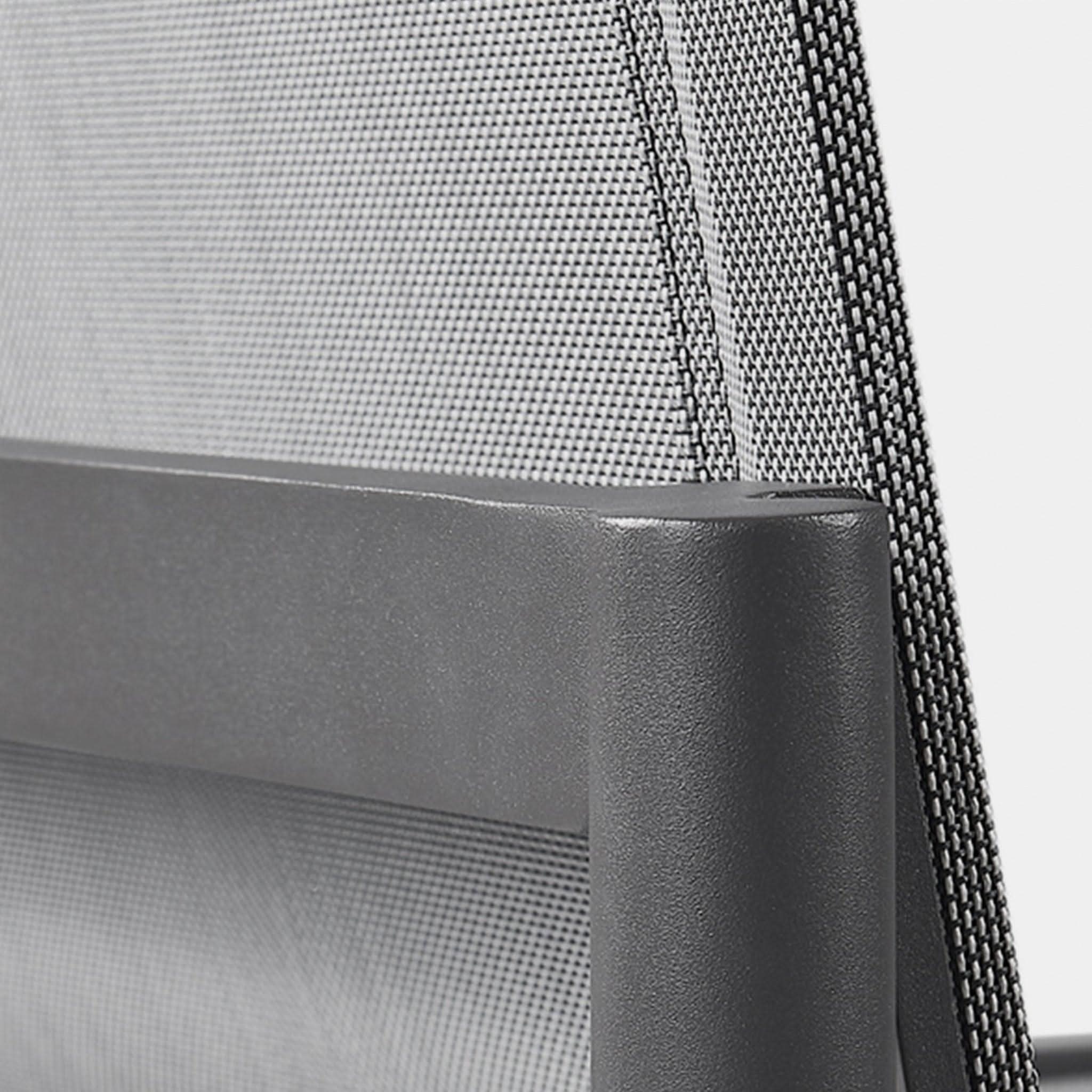 Breeze XL Aluminum Armless Dining Chair - Lightweight Modern Patio & Indoor Dining Chair for Kitchen, Restaurant, and Outdoor Use