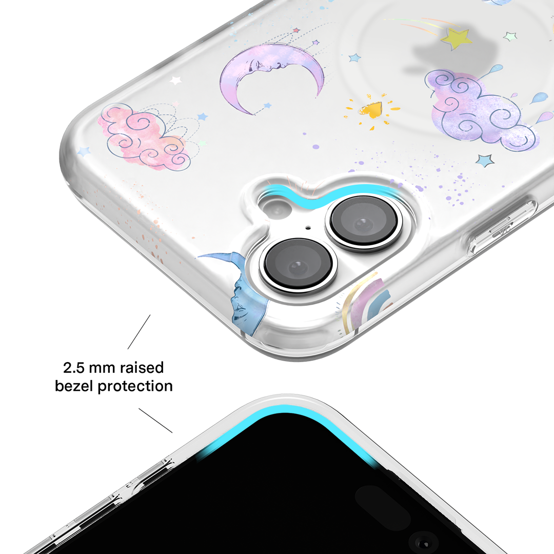 Sweet Dreams Frosted iPhone Case - Durable Matte Finish Protective Cover for iPhone [Model] - Perfect for Everyday Use, Travel & Style