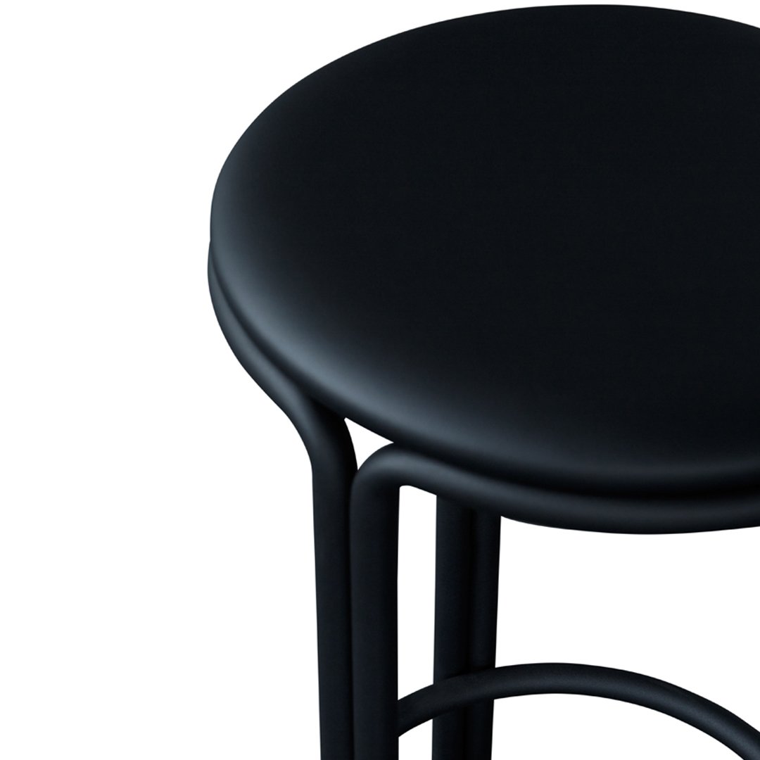 Hardie Bar Stool - Upholstered Counter Height Stool with Back Support | Perfect for Kitchen Islands, Breakfast Bars & Home Bars