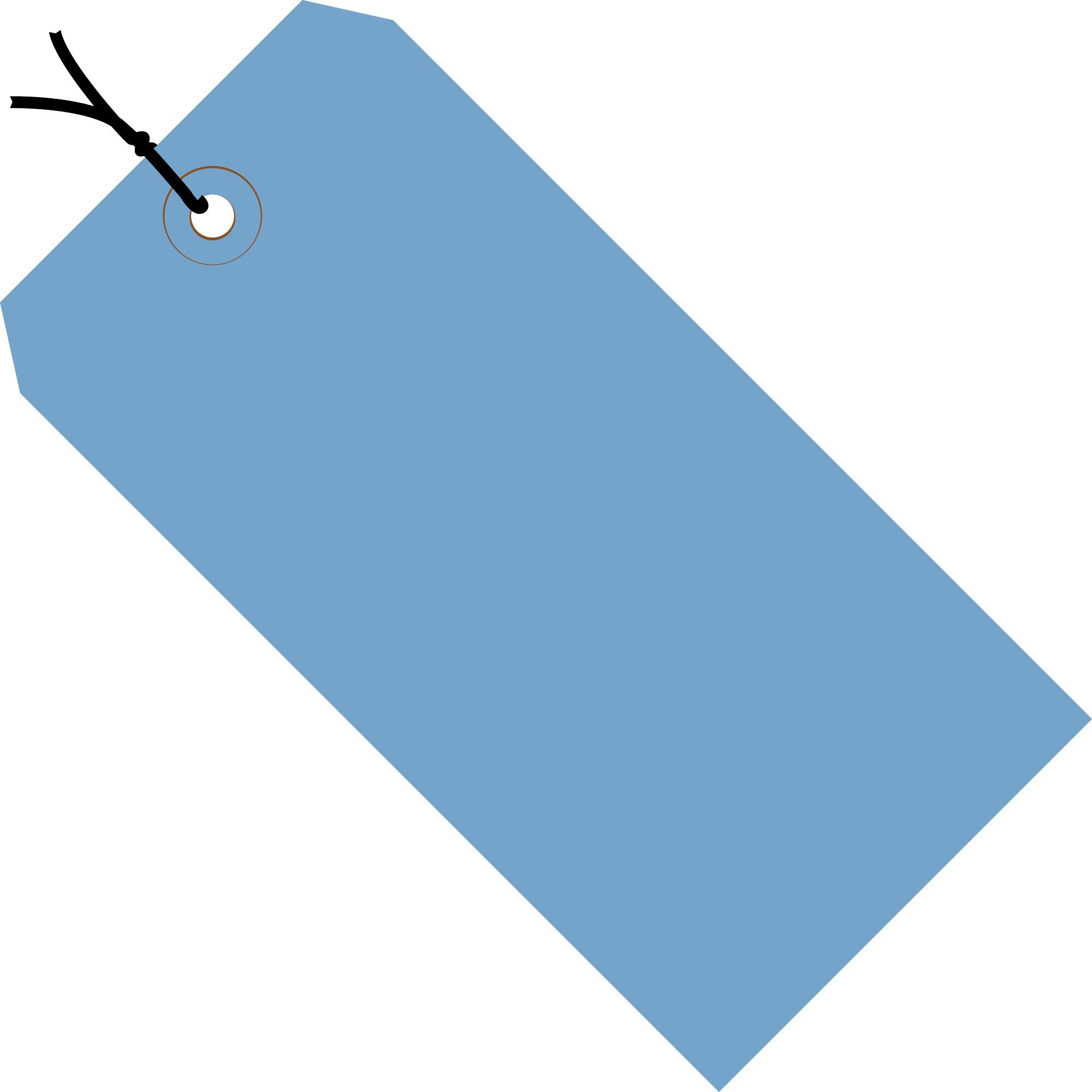 Top Pack Supply 1000-Pack Pre-Strung Shipping Tags - 13 Pt. Heavy Duty 2 3/4